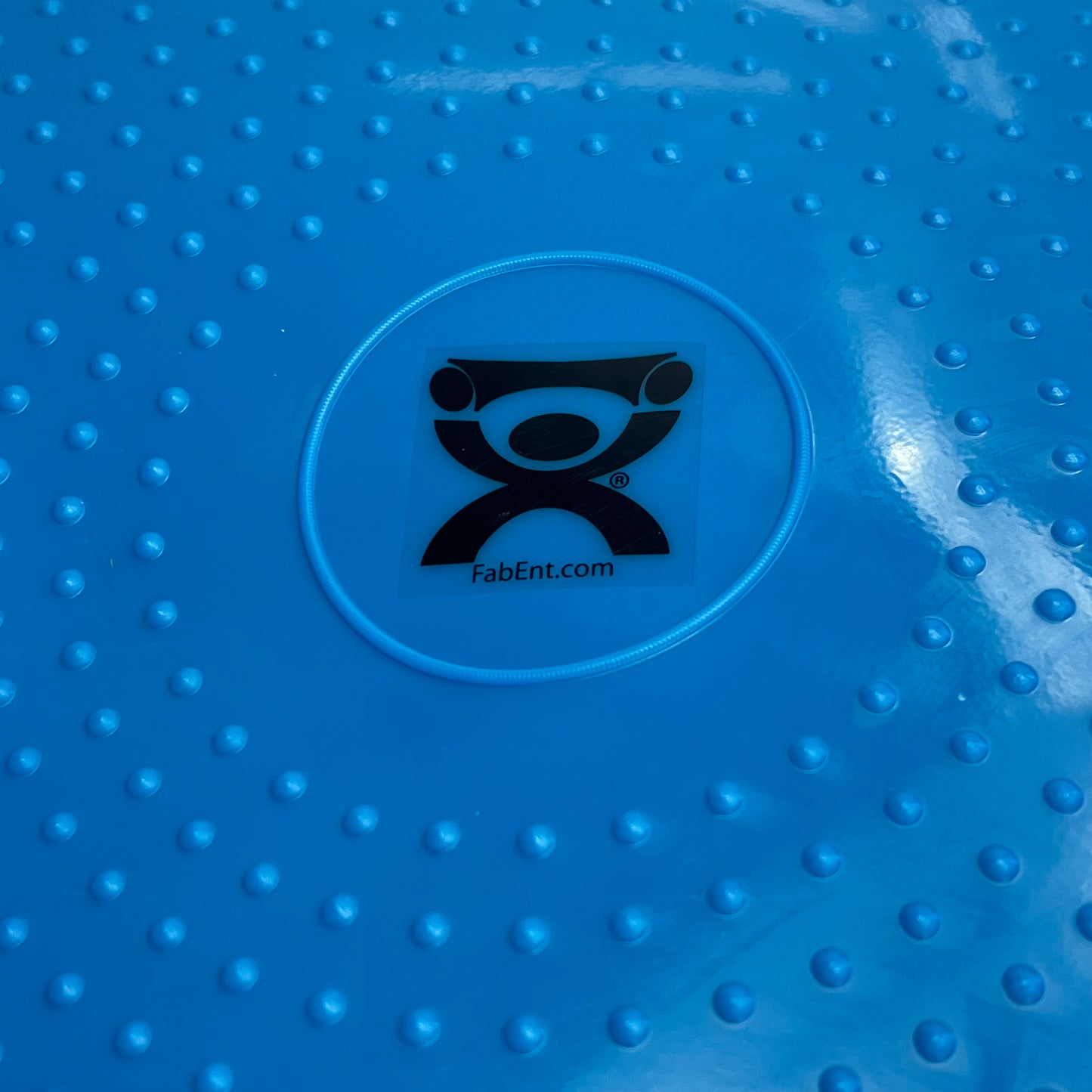 CANDO Sitting Or Standing Inflatable Balance Disc For Balance Training 14" Blue