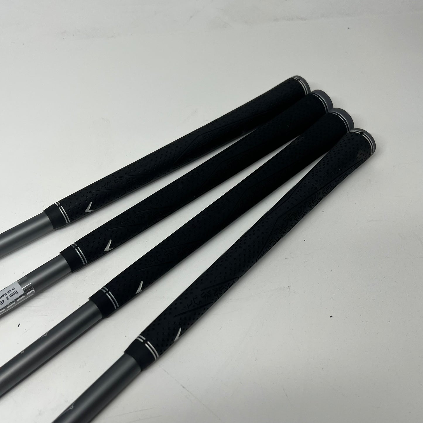 CALLAWAY (SET OF 4) Catalyst 65 5.5 Shaft & Grip W/ Maverick Irons 7,8,9 & P