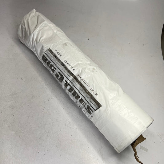 ZA@ BIG O TIRES  (150 ROLLS) Tire Bags for Spares/reusable Tires 32x48 White 0341-4883247 (As-Is)