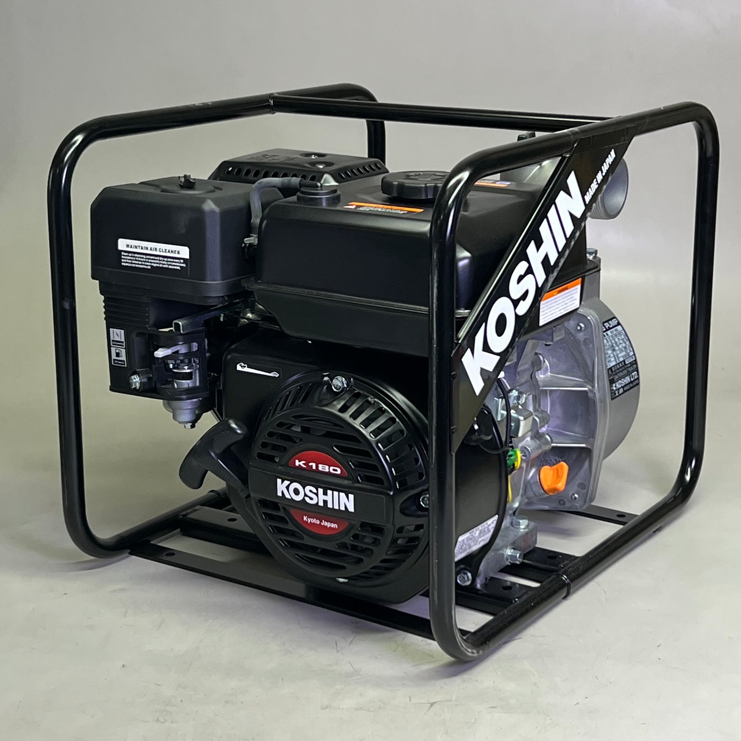 KOSHIN K180-3 Water Pump Sz 18" L x 15" W x 15" H, Grey & Black SEV-50X