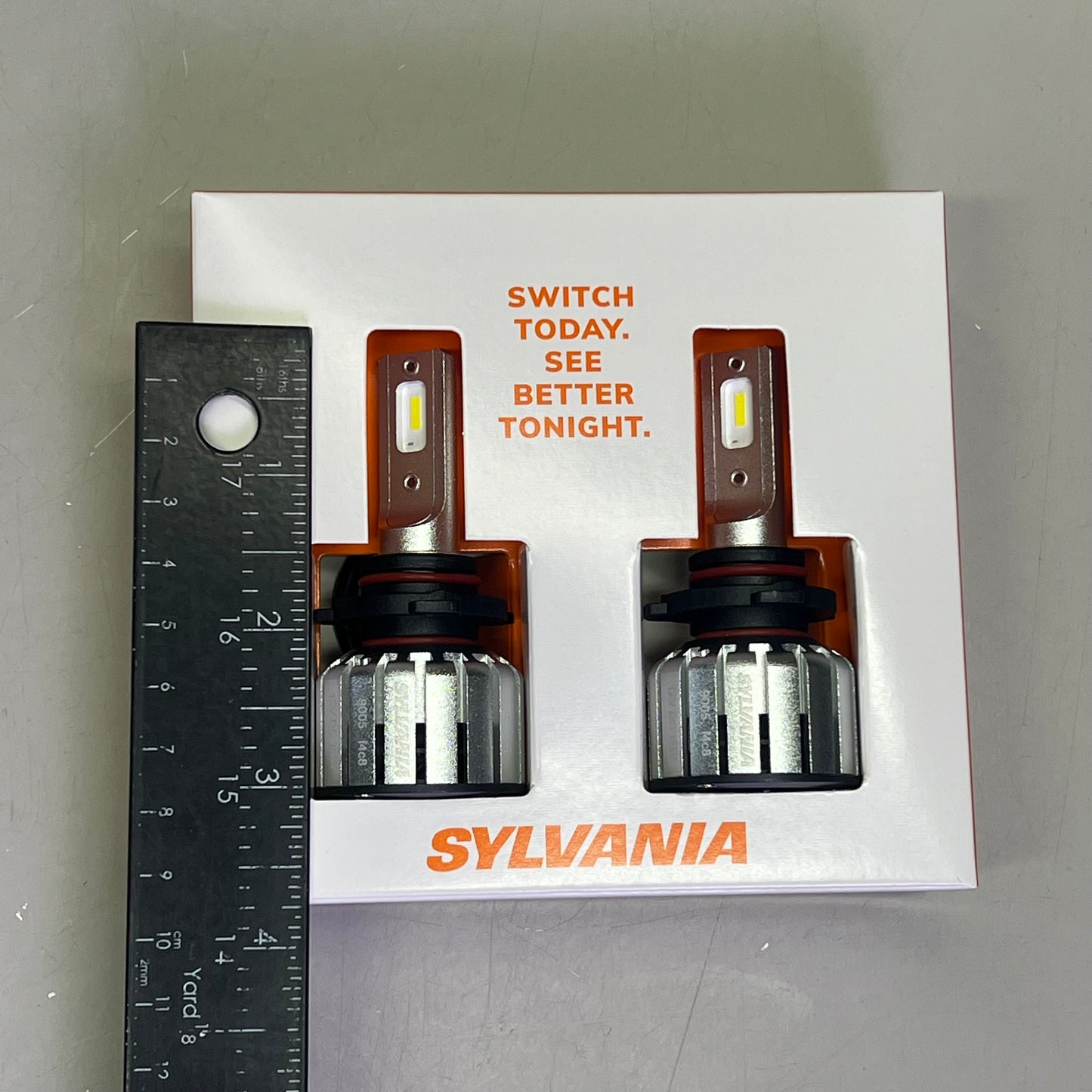 SYLVANIA (2 PACK)LED Fog & Powersports Bulb 12.8V DC 6000K Cool White 9005SL.BX2