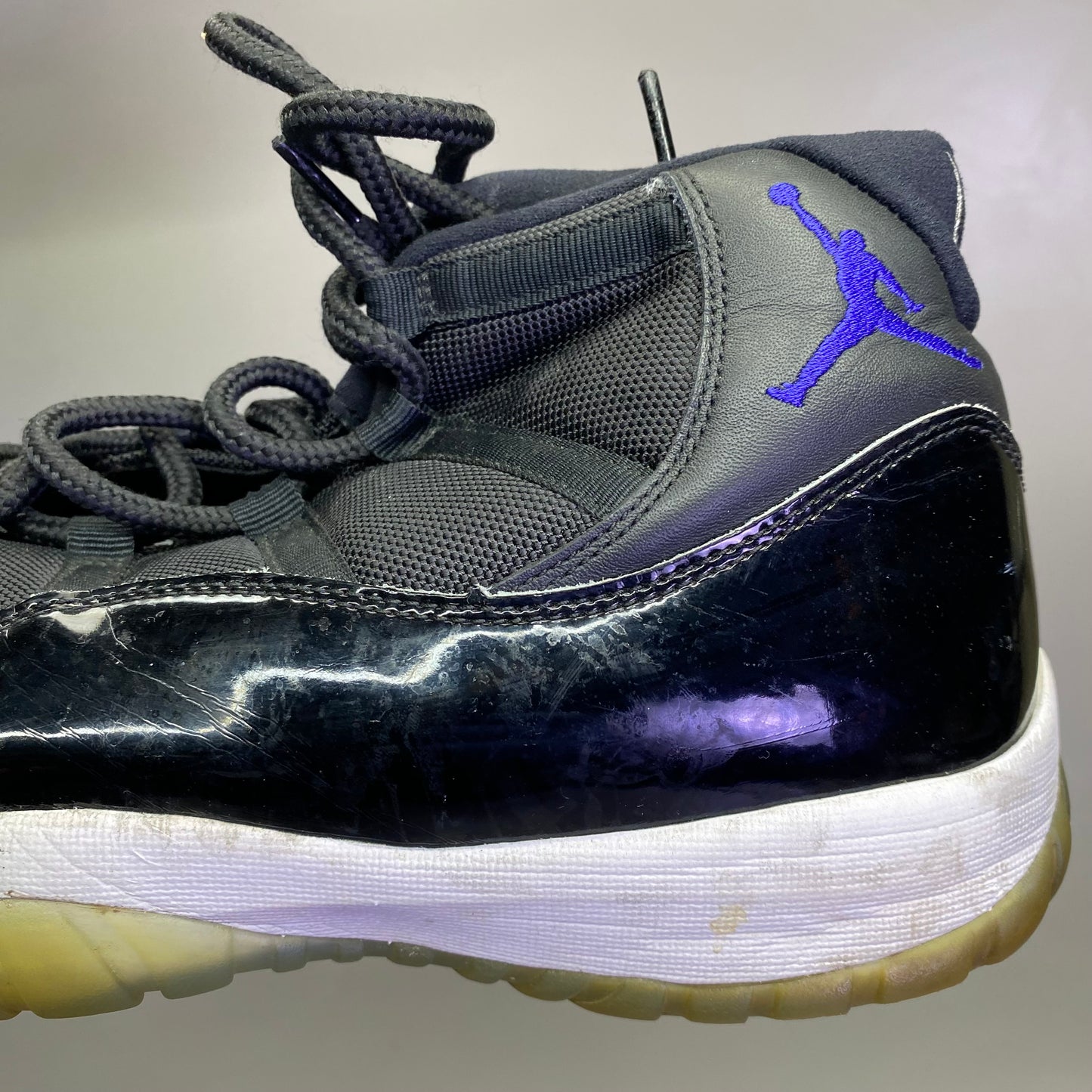 NIKE Air Jordan Space Jam 2016 Men's Sz 15 Black/White/Blue (Pre-Owned)