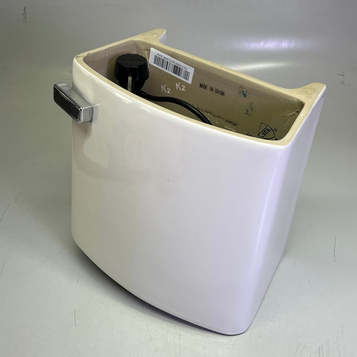 SLOAN Gravity Series Toilet Tank Left Hand 1.28 GPF White 2104010 ST4010