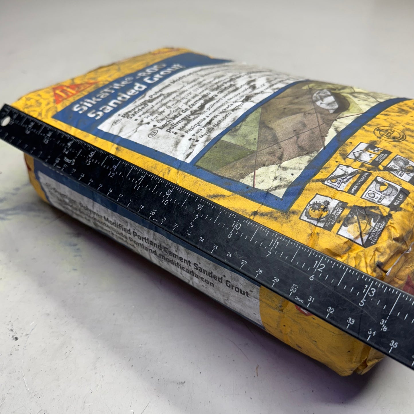 SIKA Sikatile 800 Sanded Grout Premium Black Color 25 Lbs Black 648718 (New Other)