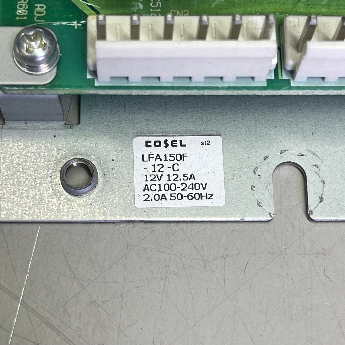 COSEL Enclosed Switching Power Supply 12V, 12.5A, AC100-240V, 2.0A, 50-60Hz LFA150F-12-C