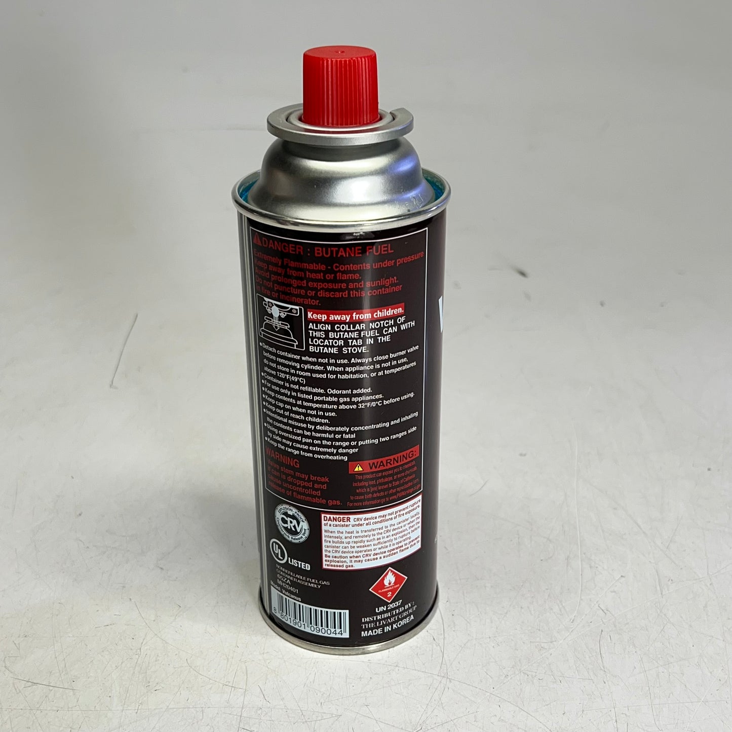 ZA@ VULCANUS (3 PACK) Butane Gas Cartridge for Portable Gas Stoves 8 oz