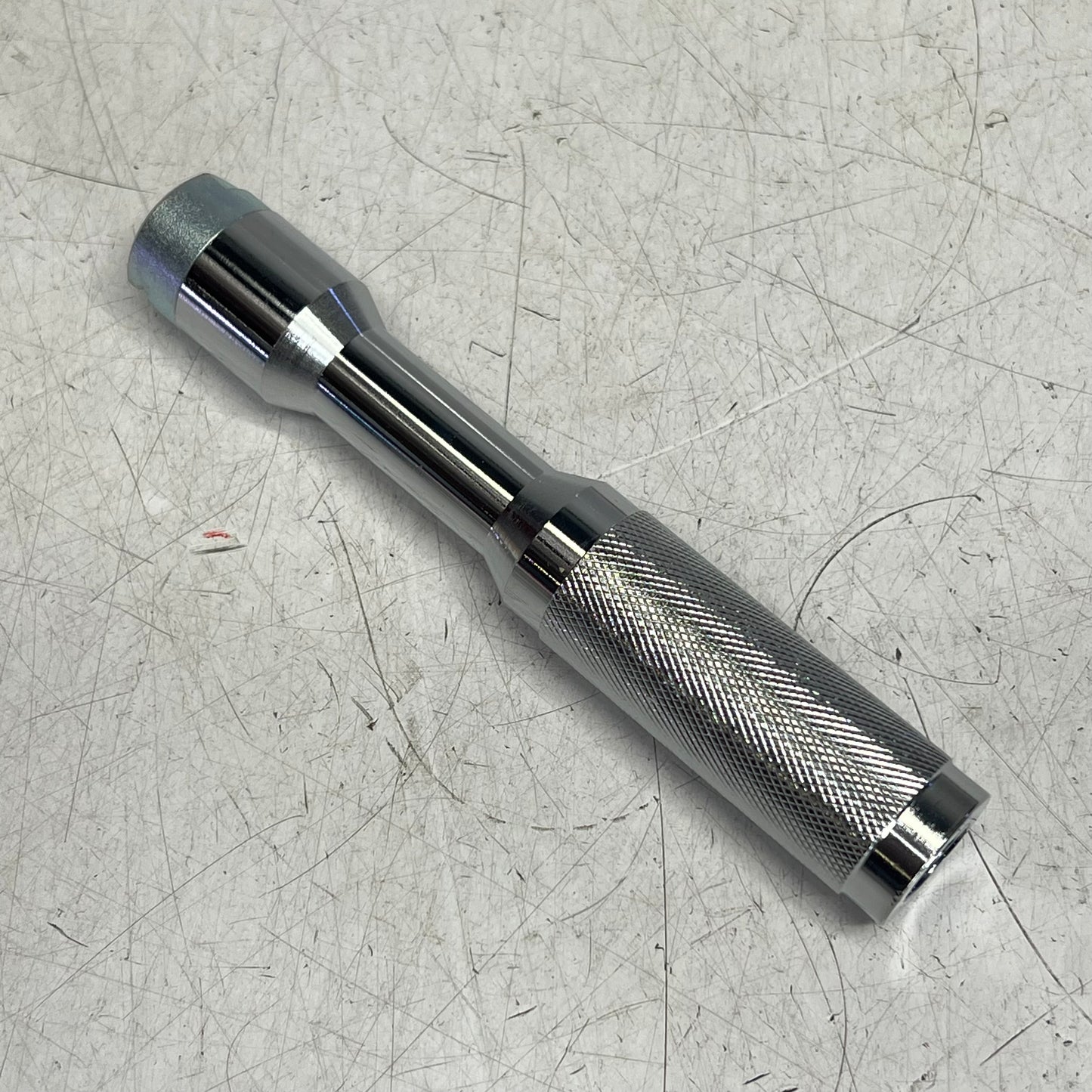 DILL Long Lock on Air Chuck  1/4" NPT Female 5.5" handle Chrome Finish 8914L