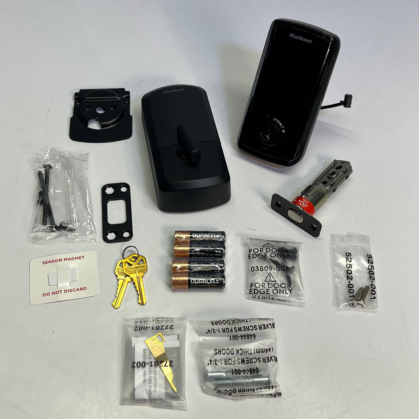 KWIKSET Halo Select WI-FI & Matter Enabled Smart Lock Matte Black 998000-002