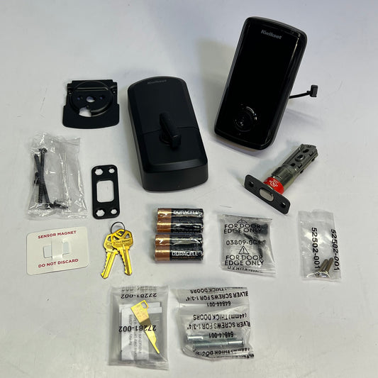 KWIKSET Halo Select WI-FI & Matter Enabled Smart Lock Matte Black 998000-002