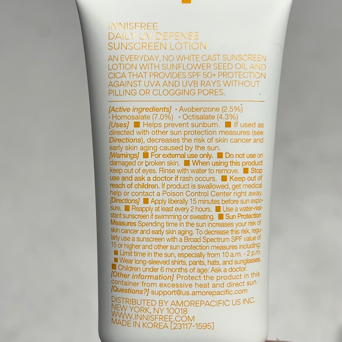 INNISFREE (2 PACK) Mini Daily Uv Defense Sunscreen 50+ Spf 0.84 oz BB 10/27