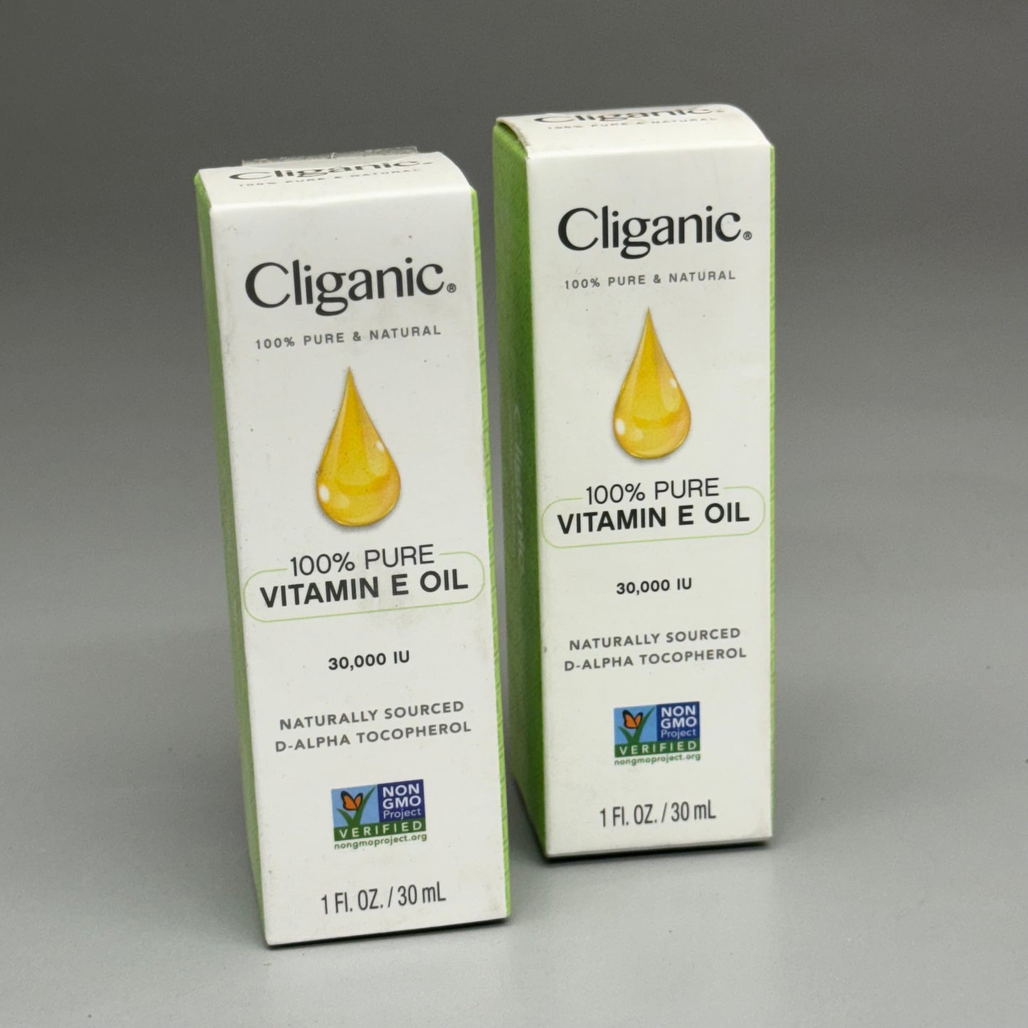 CLIGANIC (3 PACK) 100% Pure VITAMIN E OIL 30ml BB 05/2028