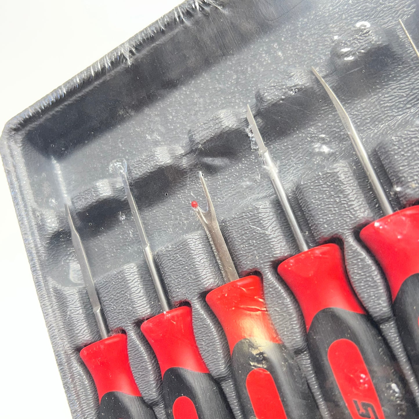 SNAP ON Soft Grip & Steel Terminal Tool Set 6 Piece Black/Red SGTT106B
