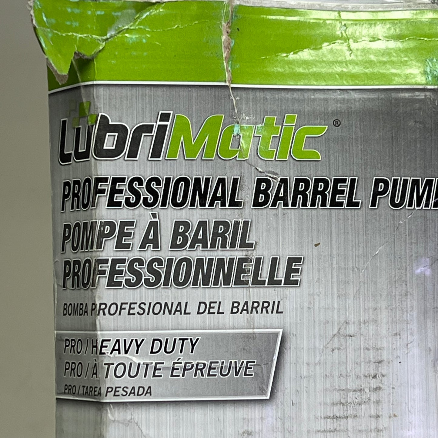 LUBRIMATIC Professional Lever Action Barrel Pump Multi-Directional Handle 55-125