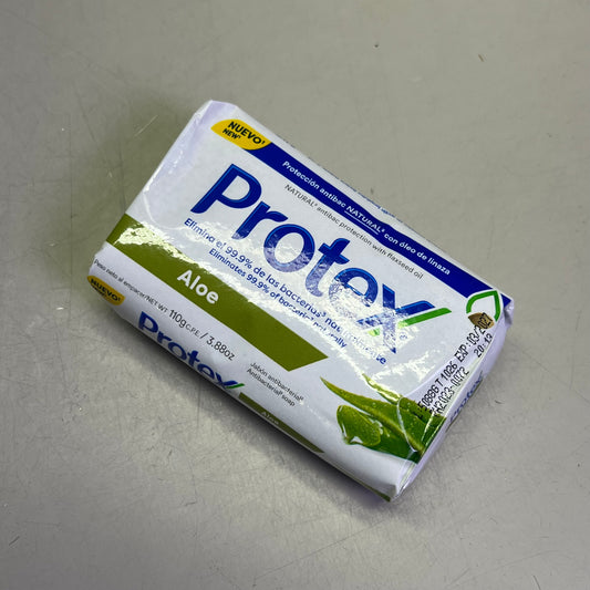 PROTEX (12 PACK) Aloe Extract 24hr Germ Protection Bar Soap 3.88 Oz BB 03/27