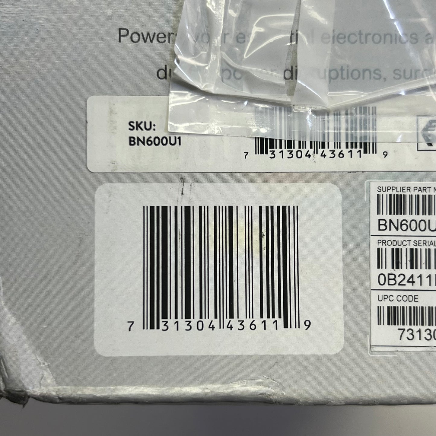 APC UPS 600VA, 330W Battery Backup Power Supply & Surge Protector with USB Charger