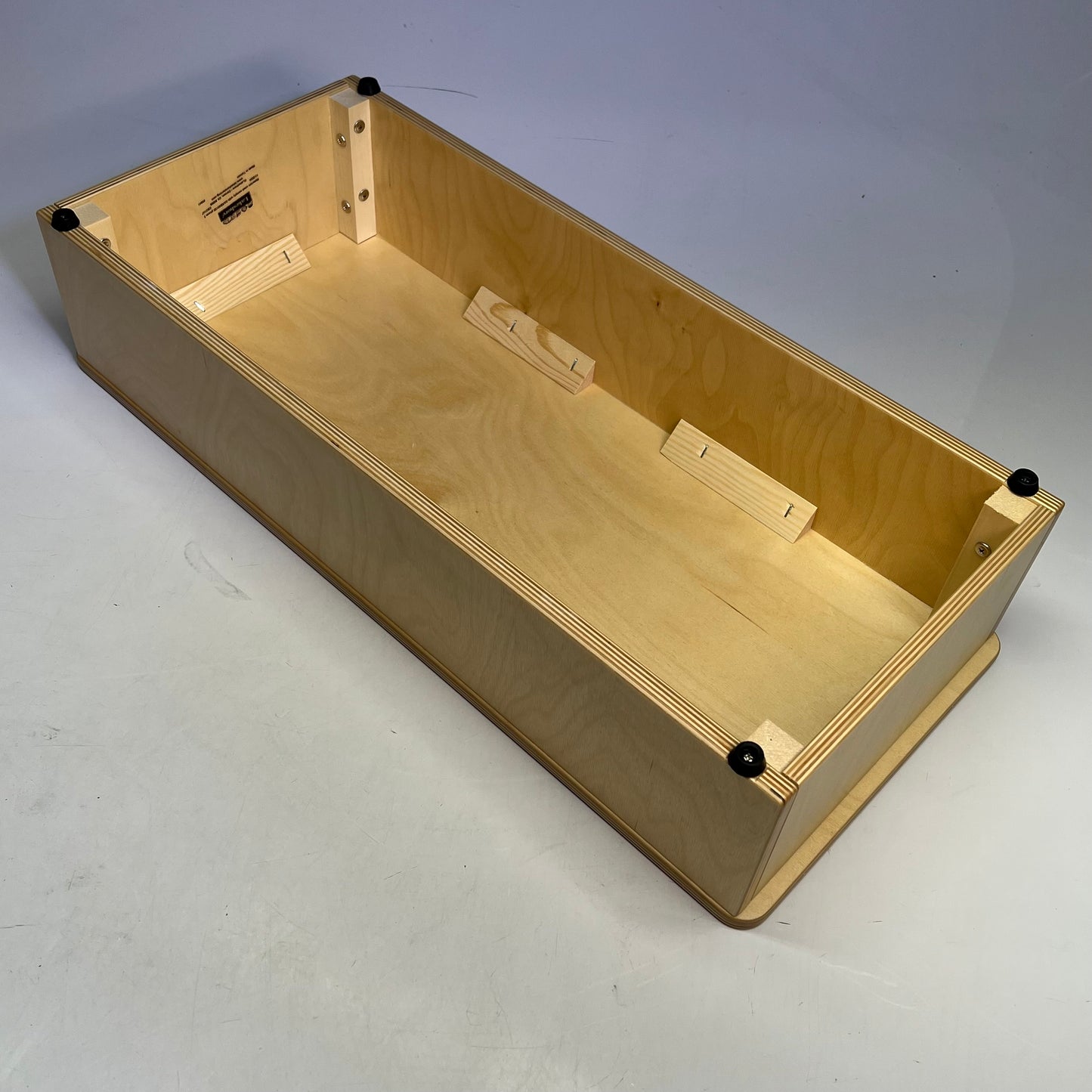 LAKESHORE No-Slip Classroom Step Stool Sturdy Birch 27"w x 12"d x 6"h JJ424