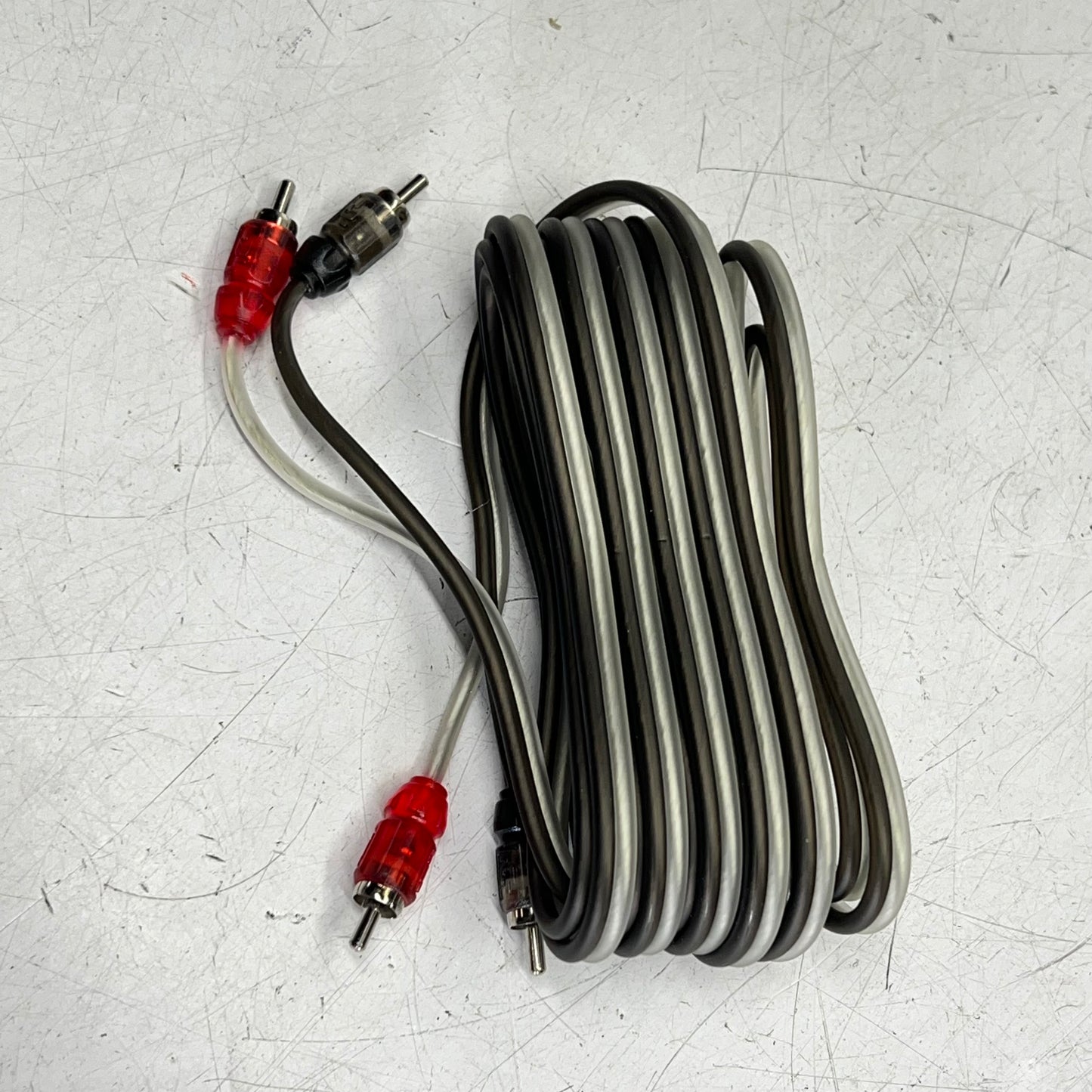 METRA Interconnect Rca Cable Stereo Audio Equipment 17' 2 CH Red/Black BY-RC17