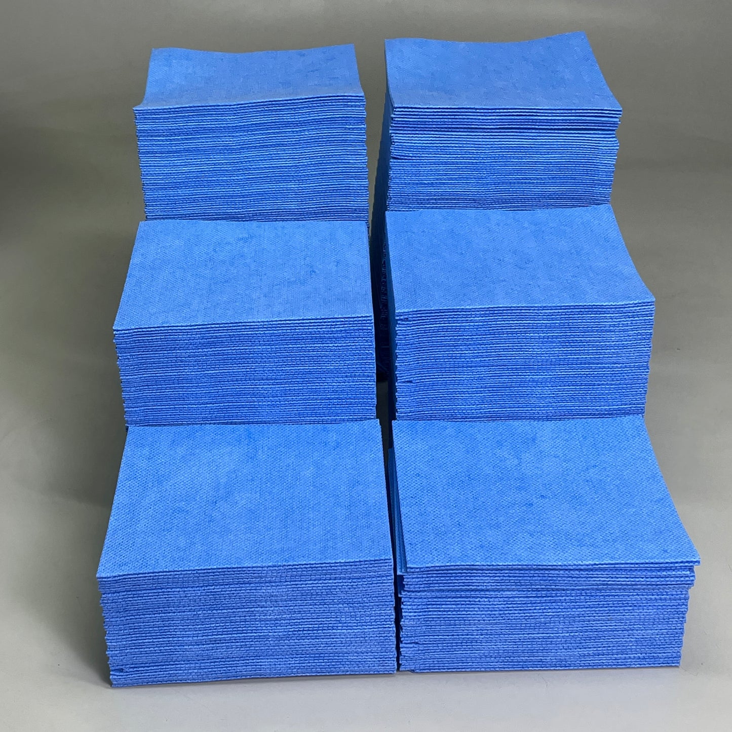 SHORE MANUFACTURING (500 PACK) Foodservice Wipes Sz 13.5" x 14" Blue SM8257