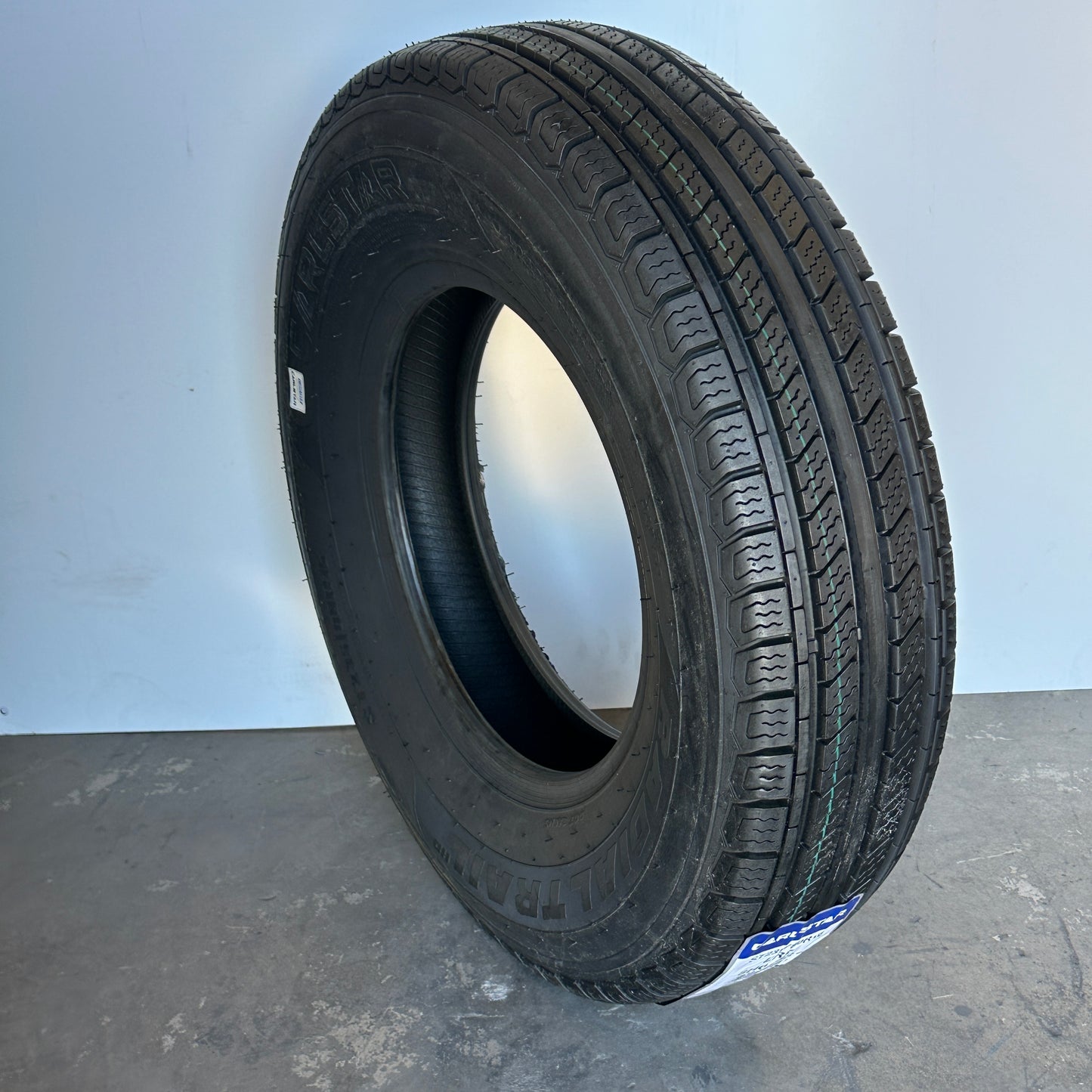 CARLSTAR Radial Trailer HD Tire 6H04631 Sz: ST235/80R16 Black