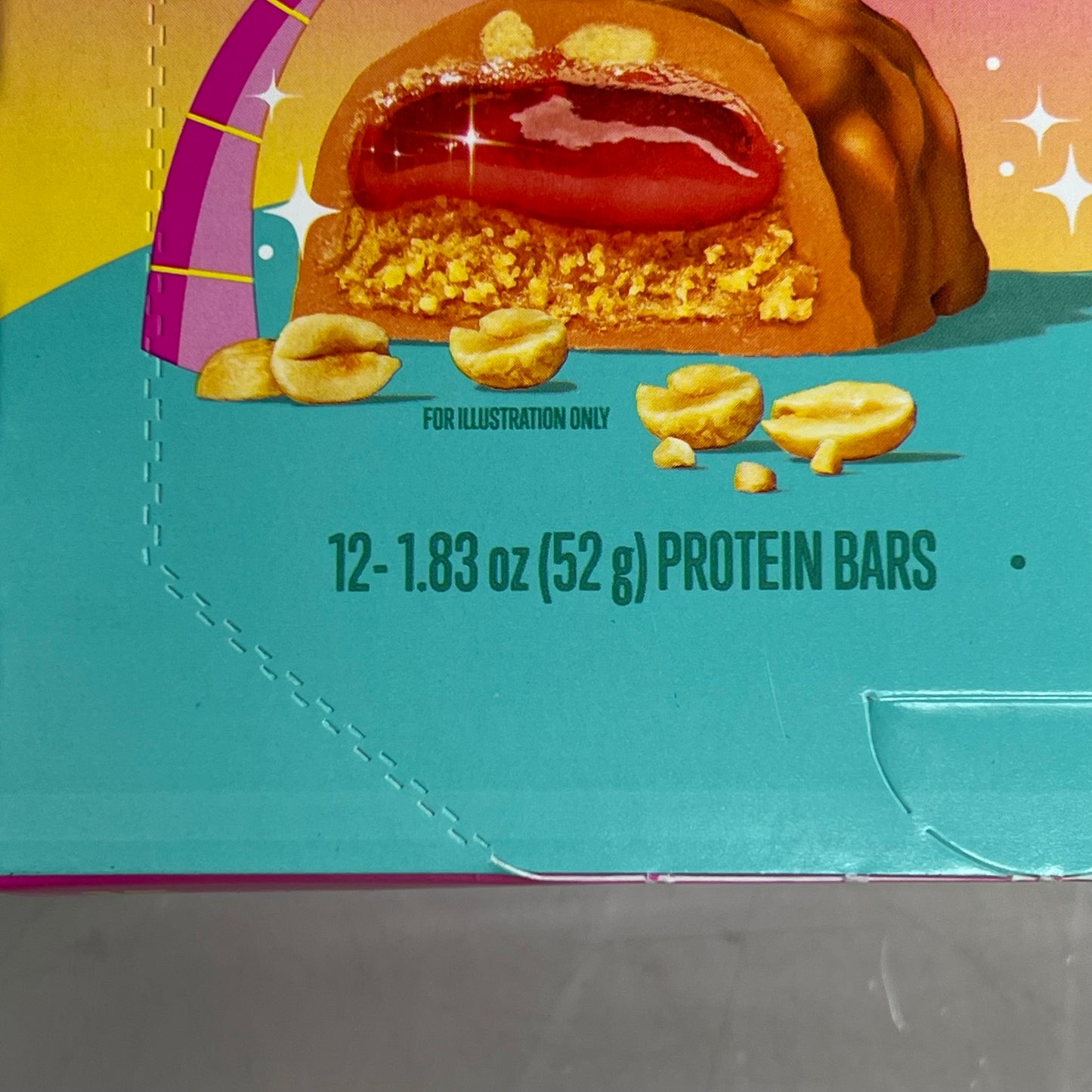 ALANI (12 PACK) Soft Peanut Butter & Jelly Protein Bars Gluten Free 1.83 Oz