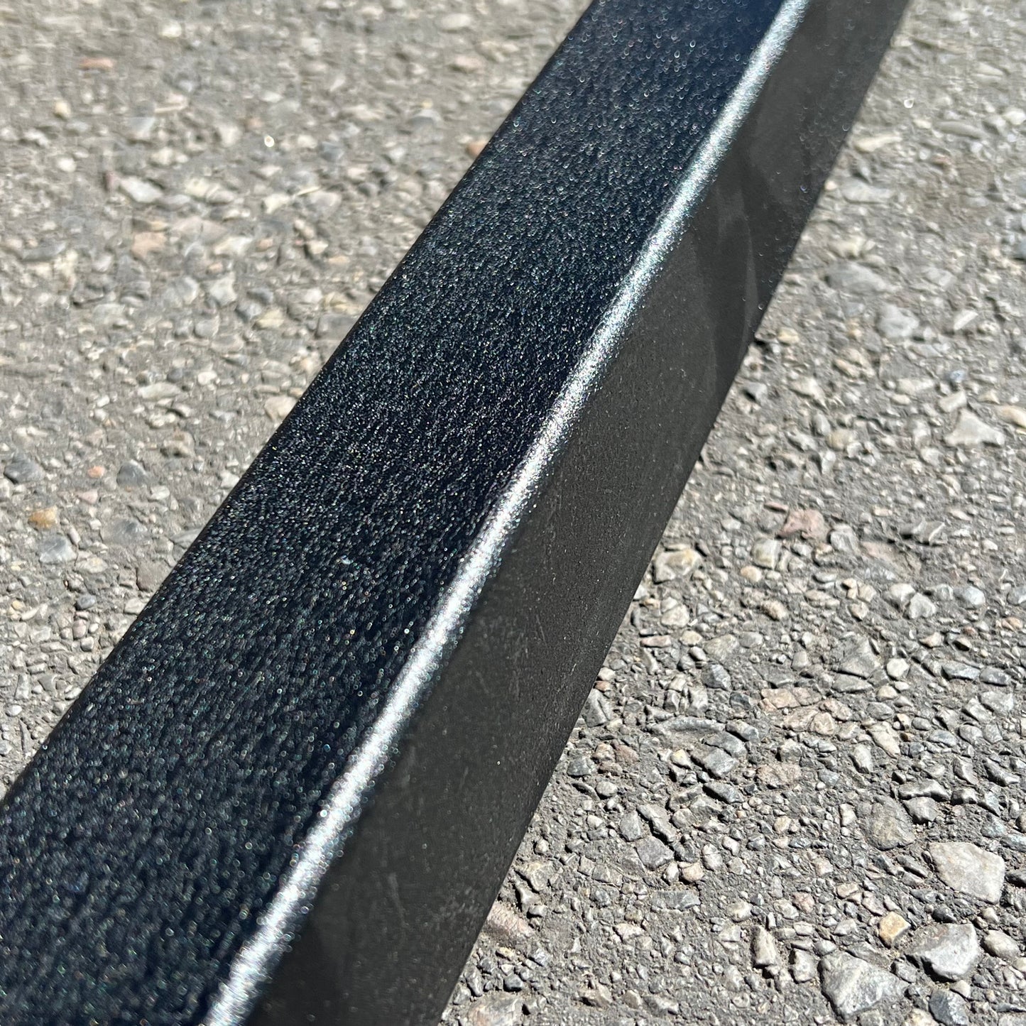 PEDESTAL PRO  In-ground Gooseneck Pedestal for Semi Trucks  72"  Black 72-9C-IN
