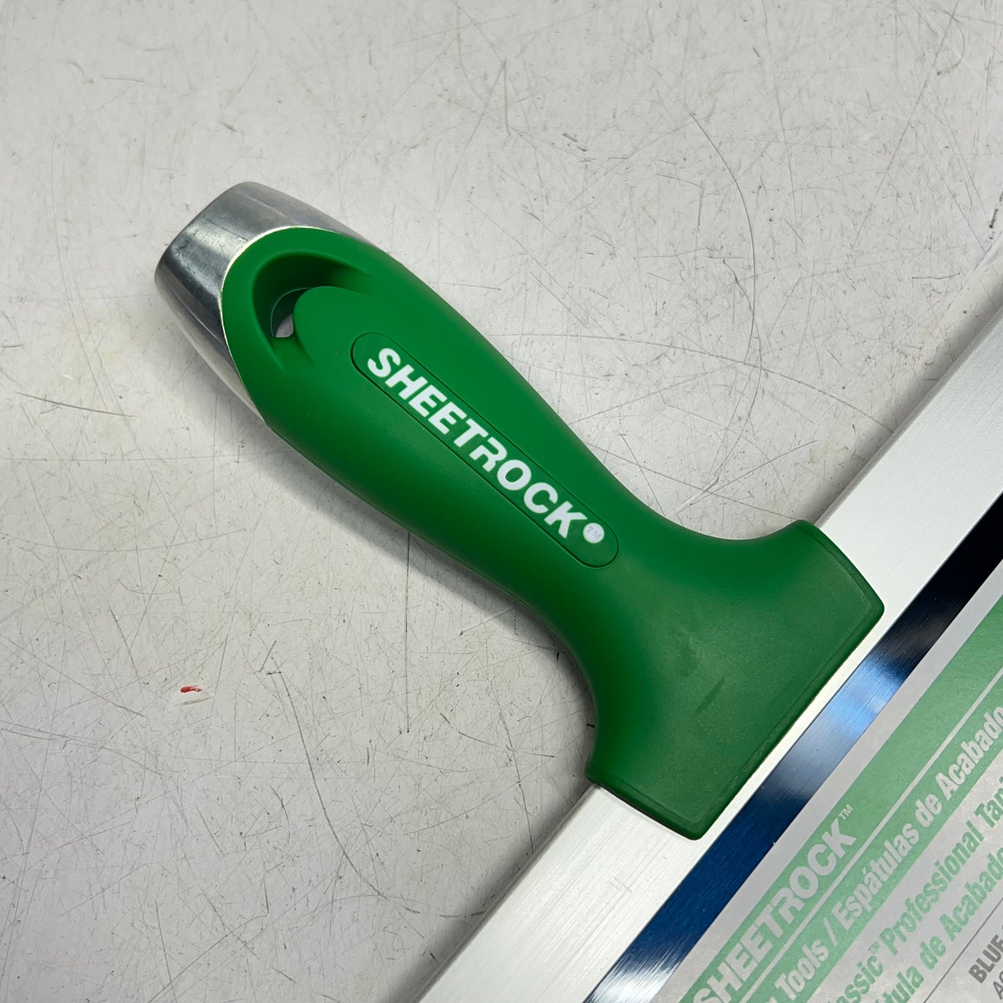 SHEETROCK Stainless Classic Professional Taping Knife 10" Blue Steel 340114