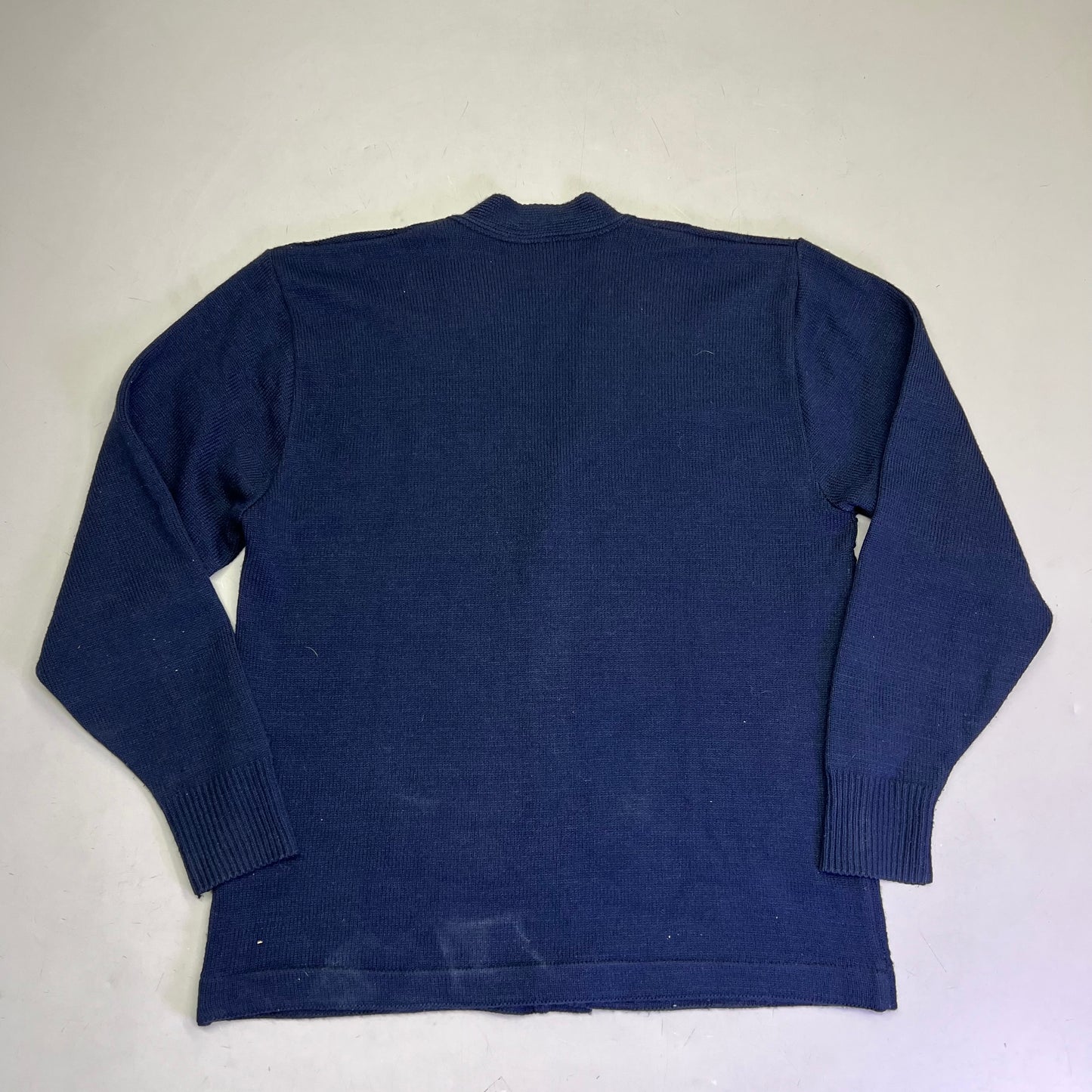 COBMEX Retail Clerk Long Sleeve Cardigan Women's Sz M Postal Navy (Pre-Owned)