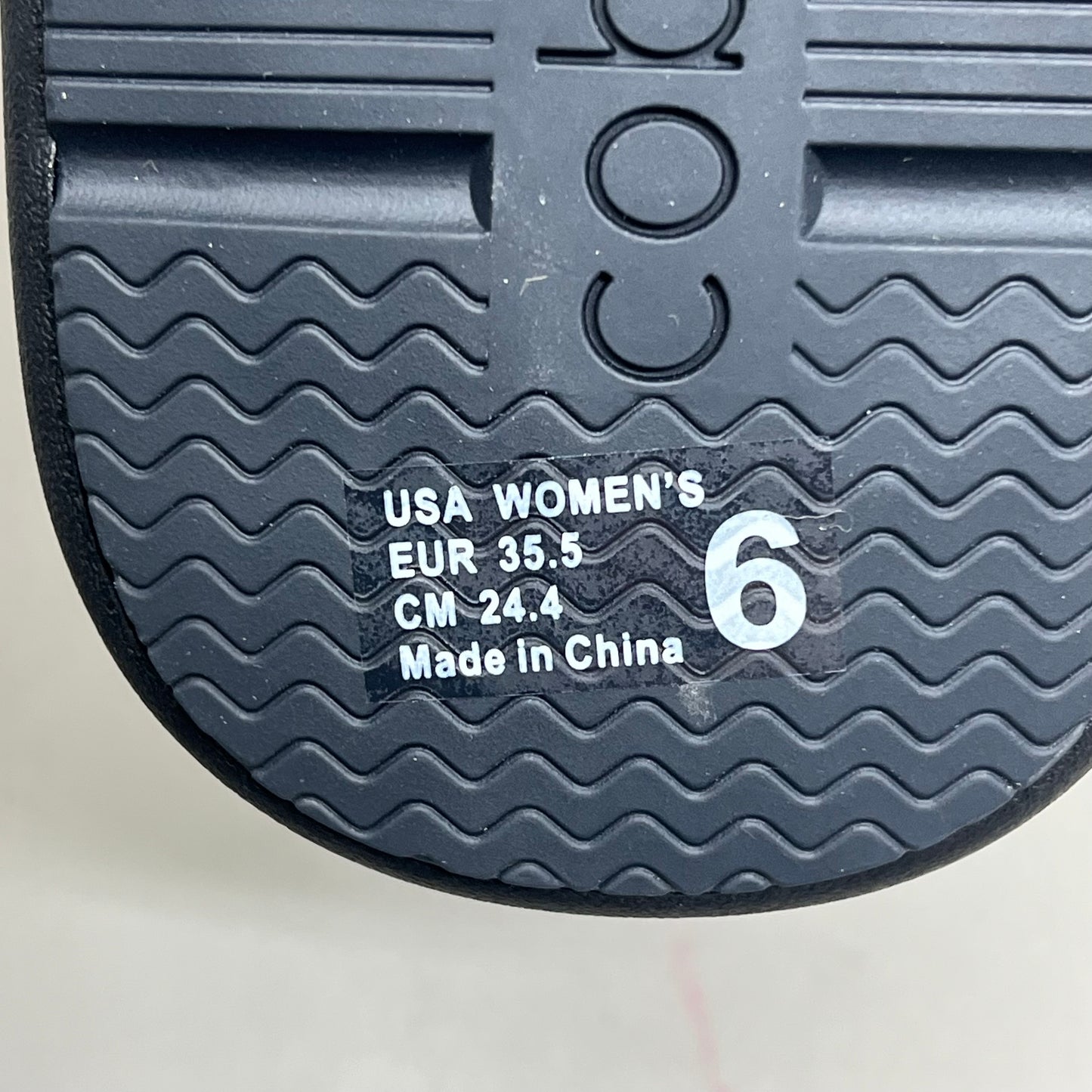 COBIAN Palmilla Braided Synthetic Leather Strap Sandals Women's Sz 6 EU 35.5 Black PAL25-001-06