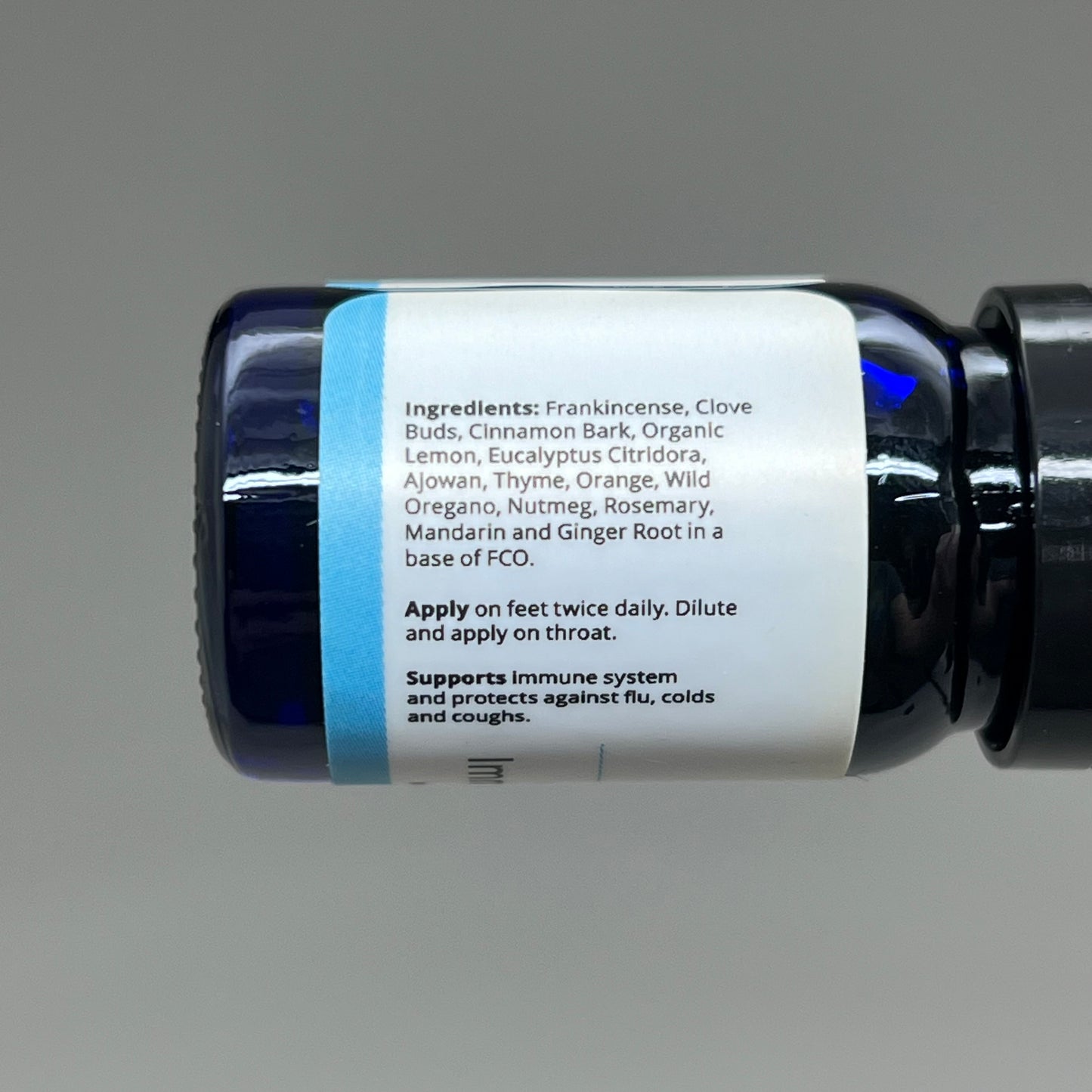 VIBRANT BLUE OILS Therapeutic Quality Immune Support Organic Essential Oils 5mL