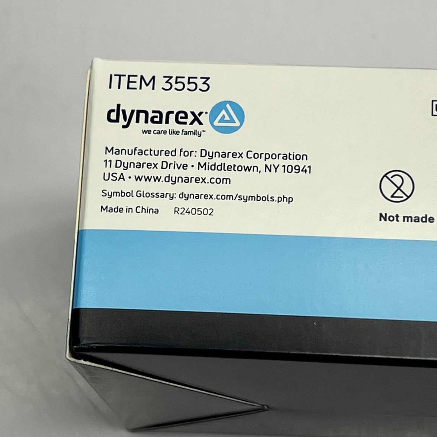 ZA@ DYNAREX (6 ROLLS) Paper Surgical Tape Cur Pro 2"x10yd White 3553 C