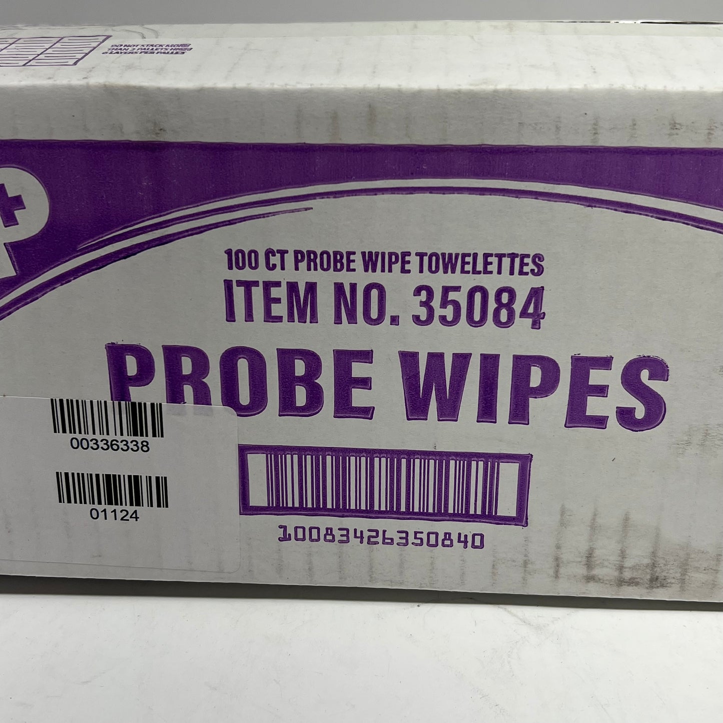 WIPES PLUS (10 PACK, 100 EACH) Probe Wipe Sachets Individually Wrapped 35084