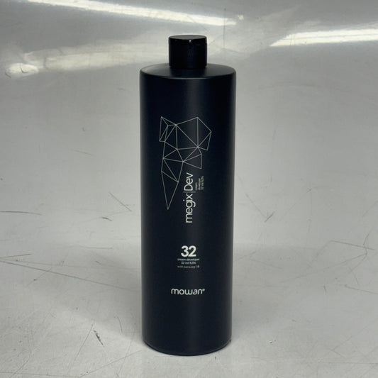 MOWAN MEGIX DEV Cream Developer 32Vol 9.3% with Keraveg-18 33.6 fl oz.