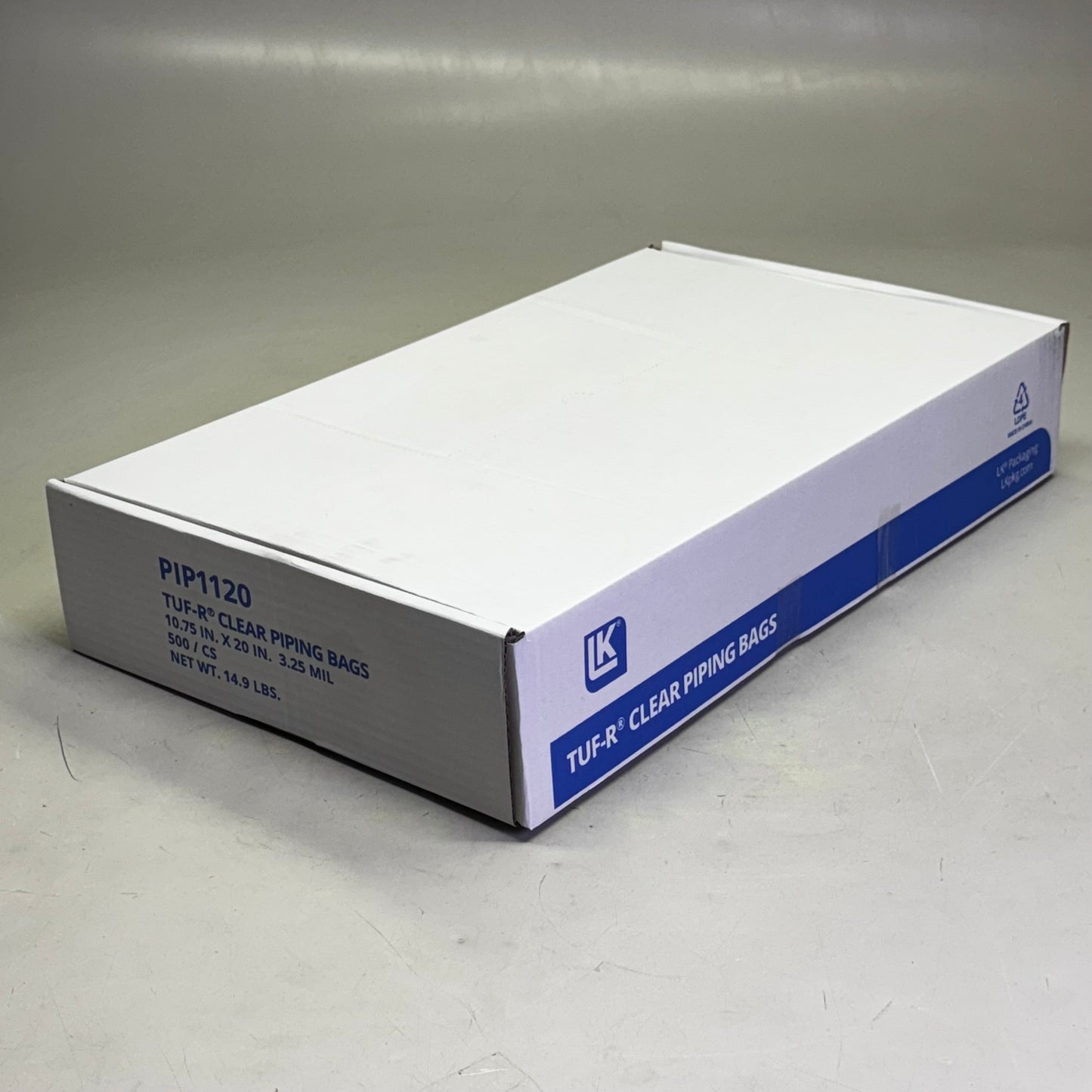 LK (500 Bags) Clear Piping Bags 10.75" x 20" Clear PIP1120