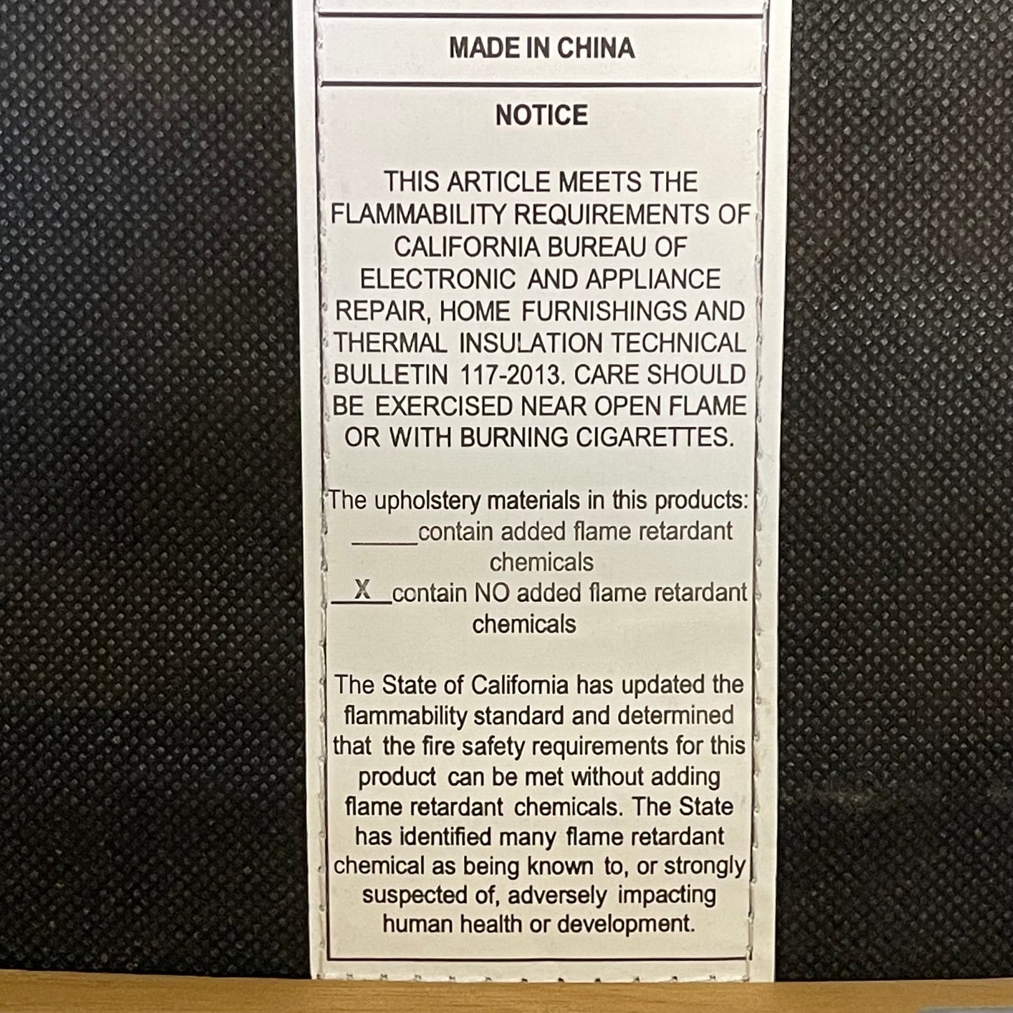 NEW PACIFIC Elmo Bonded Leather Counter Stool 25"x19.5"x13.5" Vintage Gray & Weathered Smoke 358625B-V04-WS