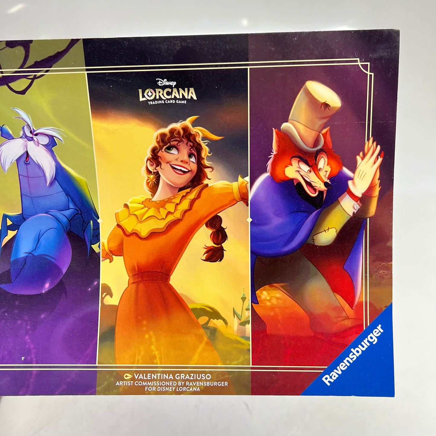 DISNEY (3000 PACK) Lorcana Trading Cardstock Poster By Valentina Graziuso 11x9"