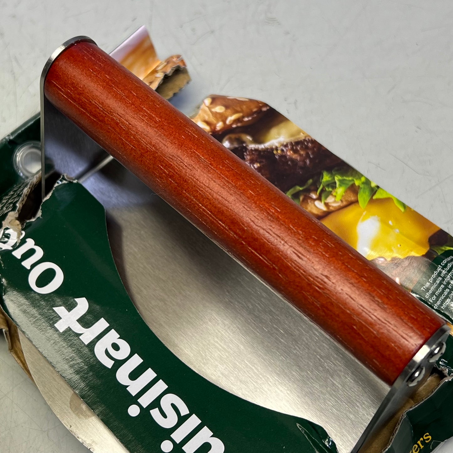 CUISINART Outdoors Stainless Steel Smashed Burger Press 6" Brown CISB-275P