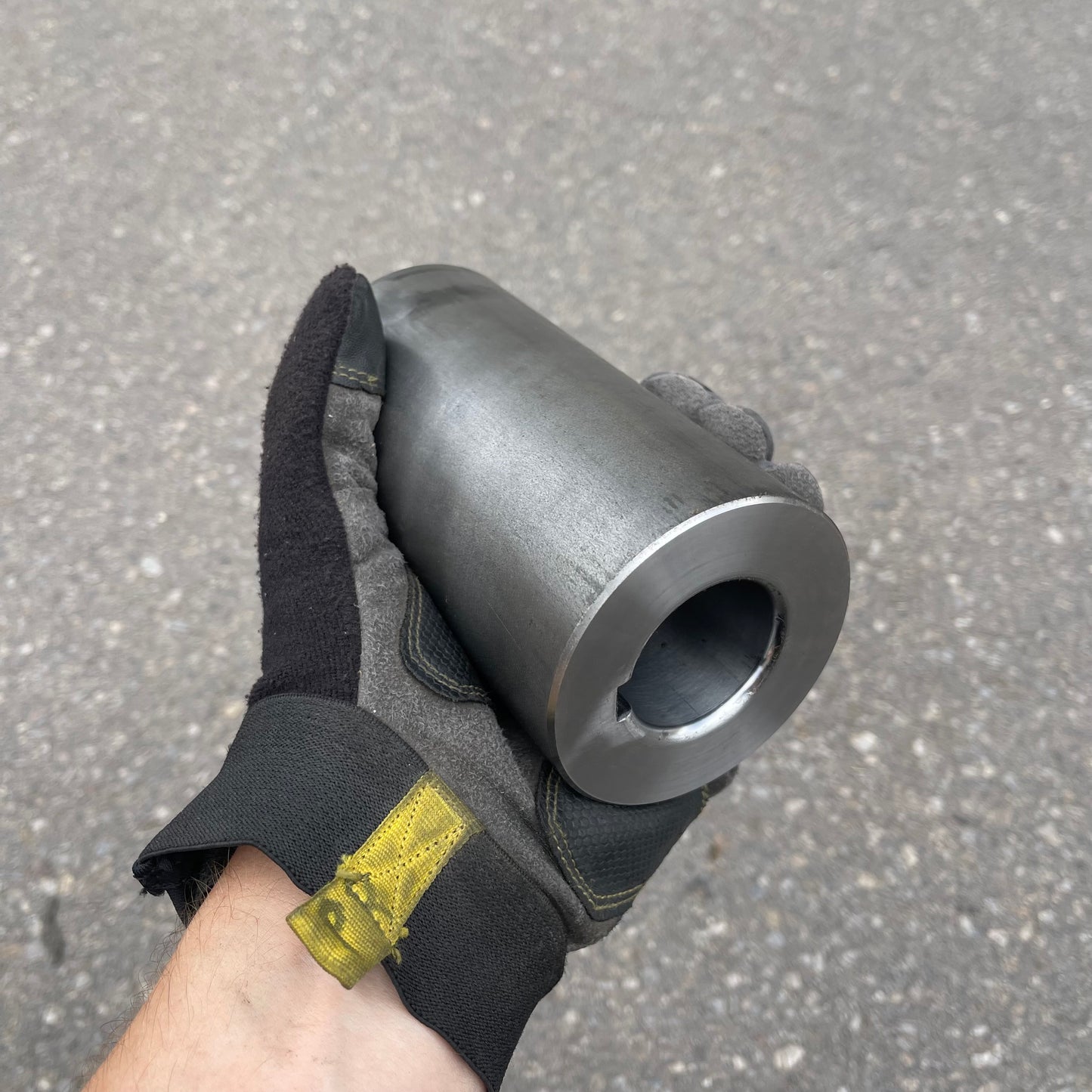UNBRANDED Keyed Shaft Sleeve/Reduction Bushing/Rigid Coupling 5.5"L x 3"OD - 1.5"ID 1018 CF BAR ASTM A108