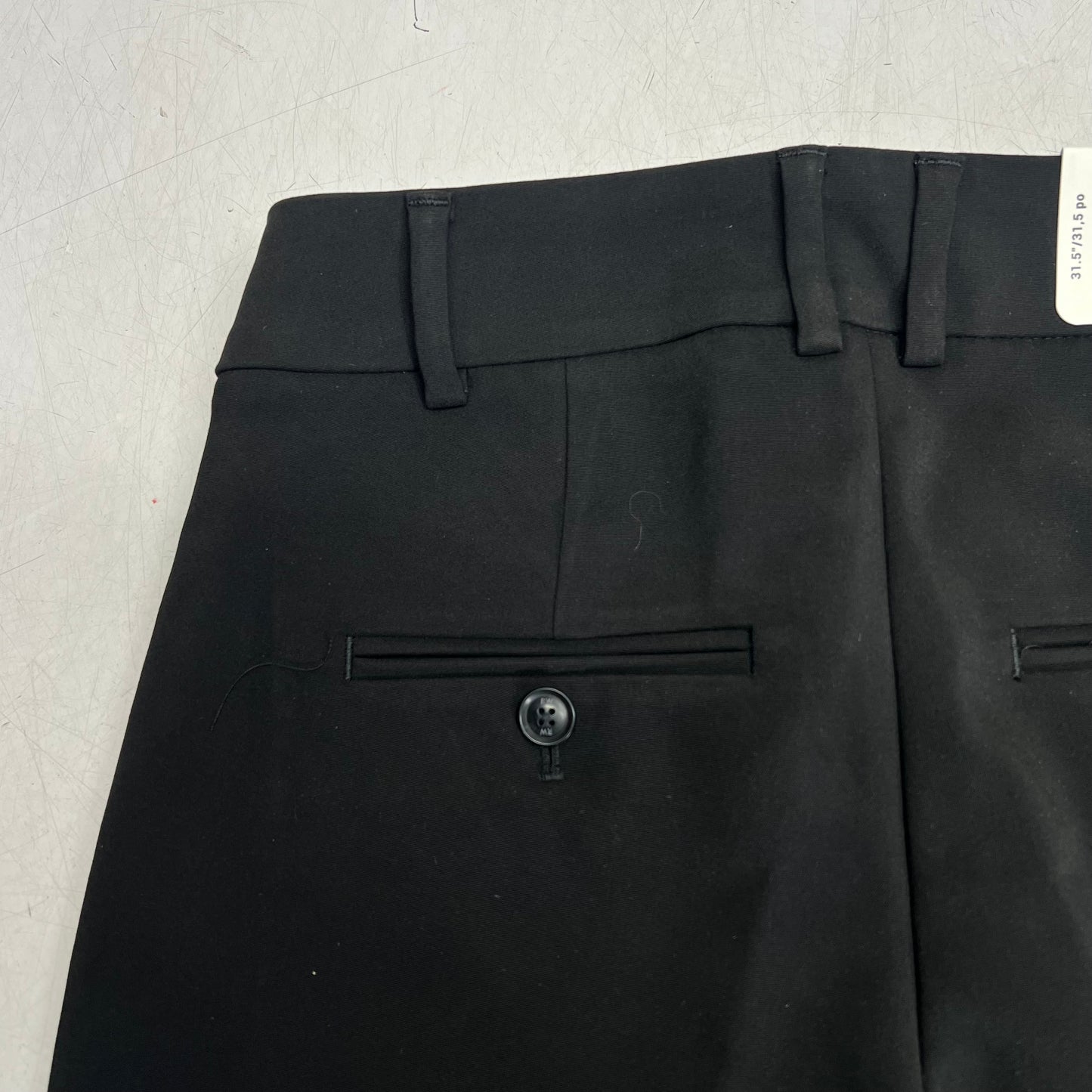RW & CO Mid-rise Long Slim-leg Signature Fit Pant Women's Sz 0 Black 489209