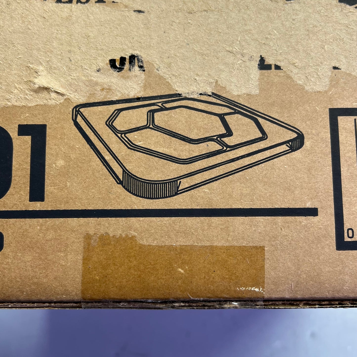 ZA@ WESTERN PLASTICS (100 PACK) Half Steam Foil Lid Chrome 5001