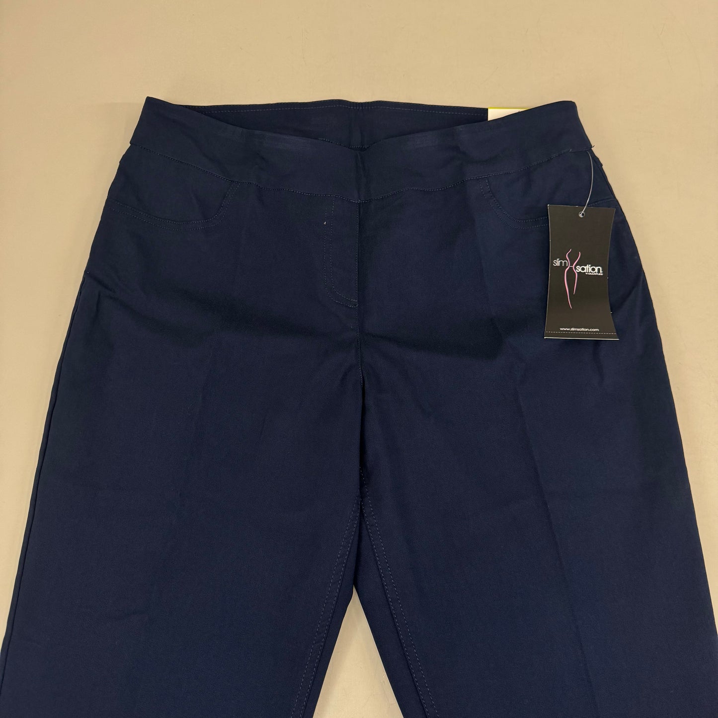 MULTIPLES Ankle Pants Petite Women's Sz 14 Midnight M48716PM