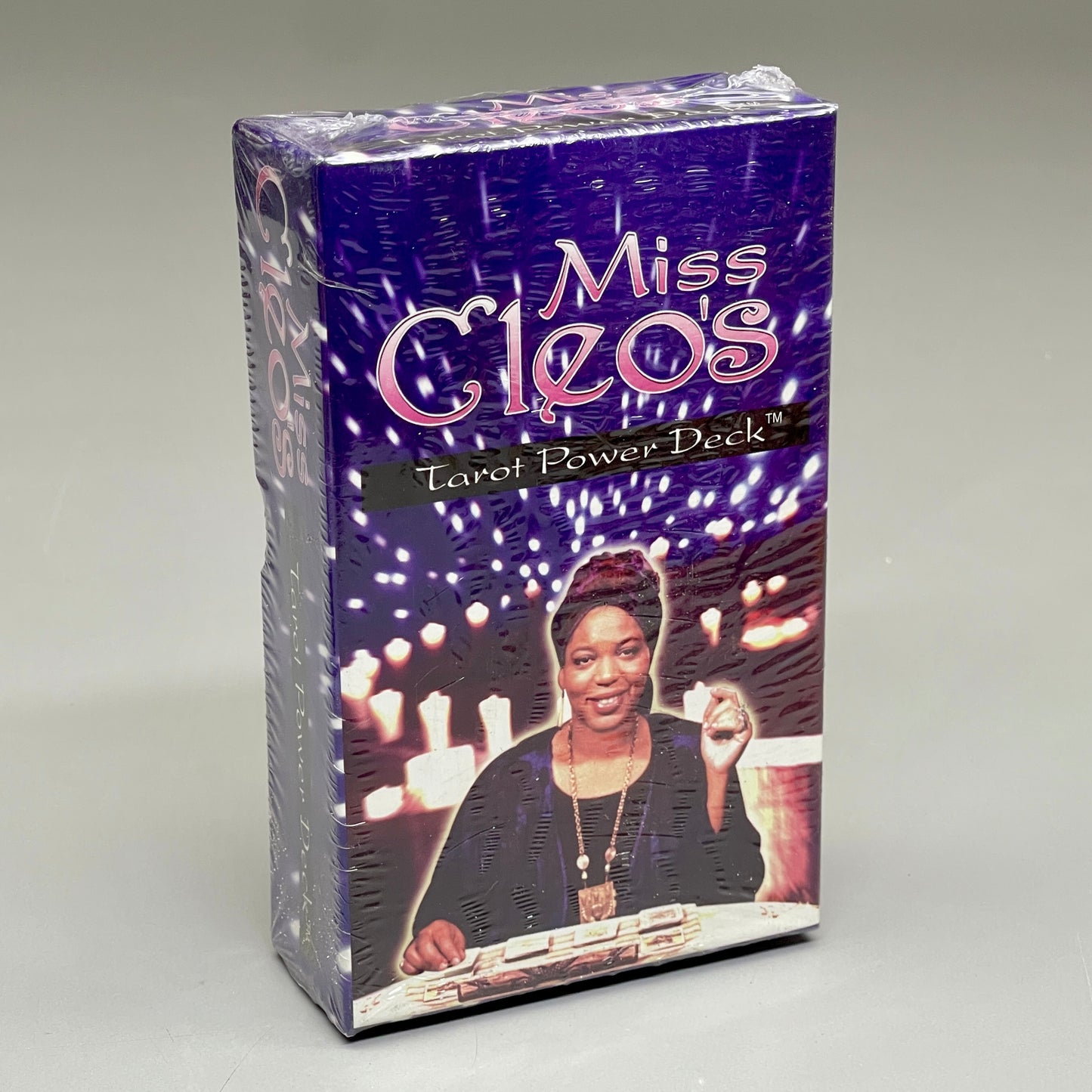 MISS CLEO'S (3 DECKS) Vintage Tarot Power Deck in Hard Cover Box