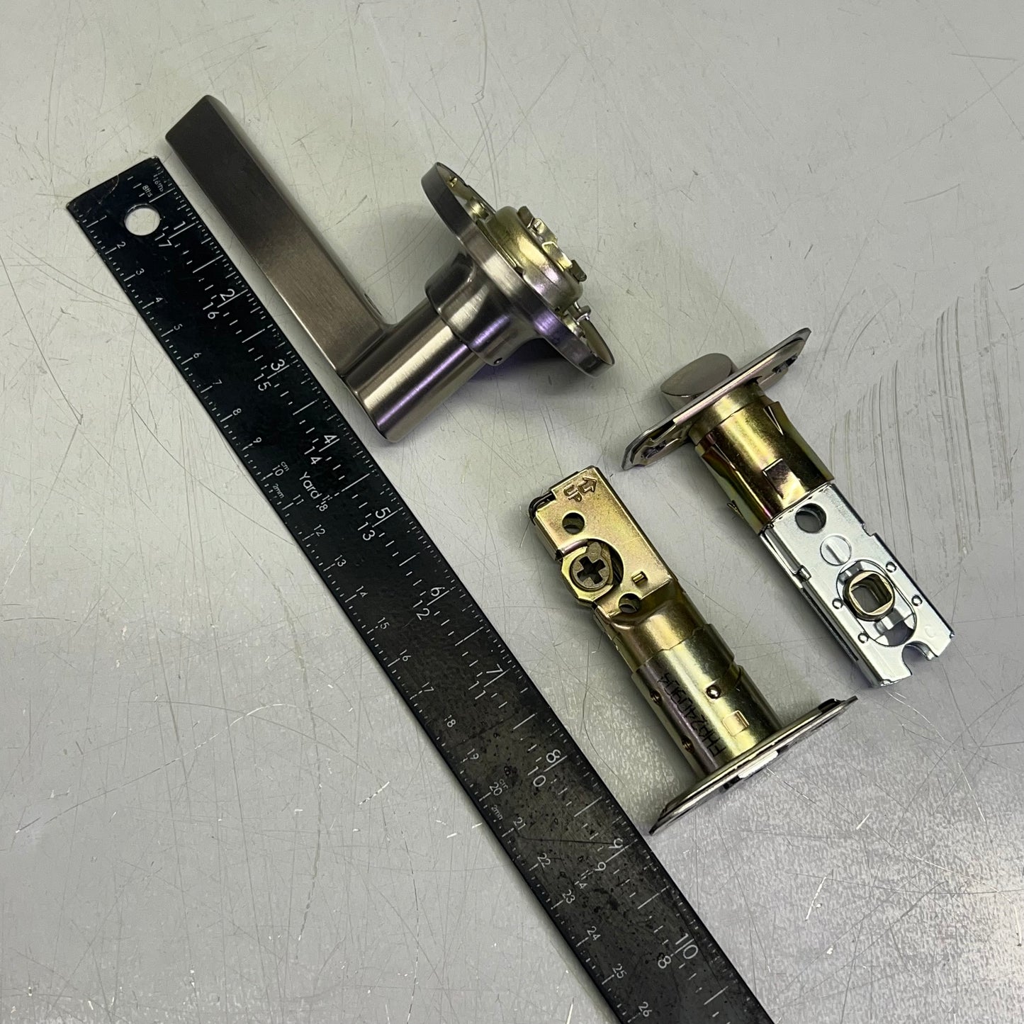 SCHLAGE J-Series Single Cylinder Keyed Entry Interior Bright Chrome JH59-SOL