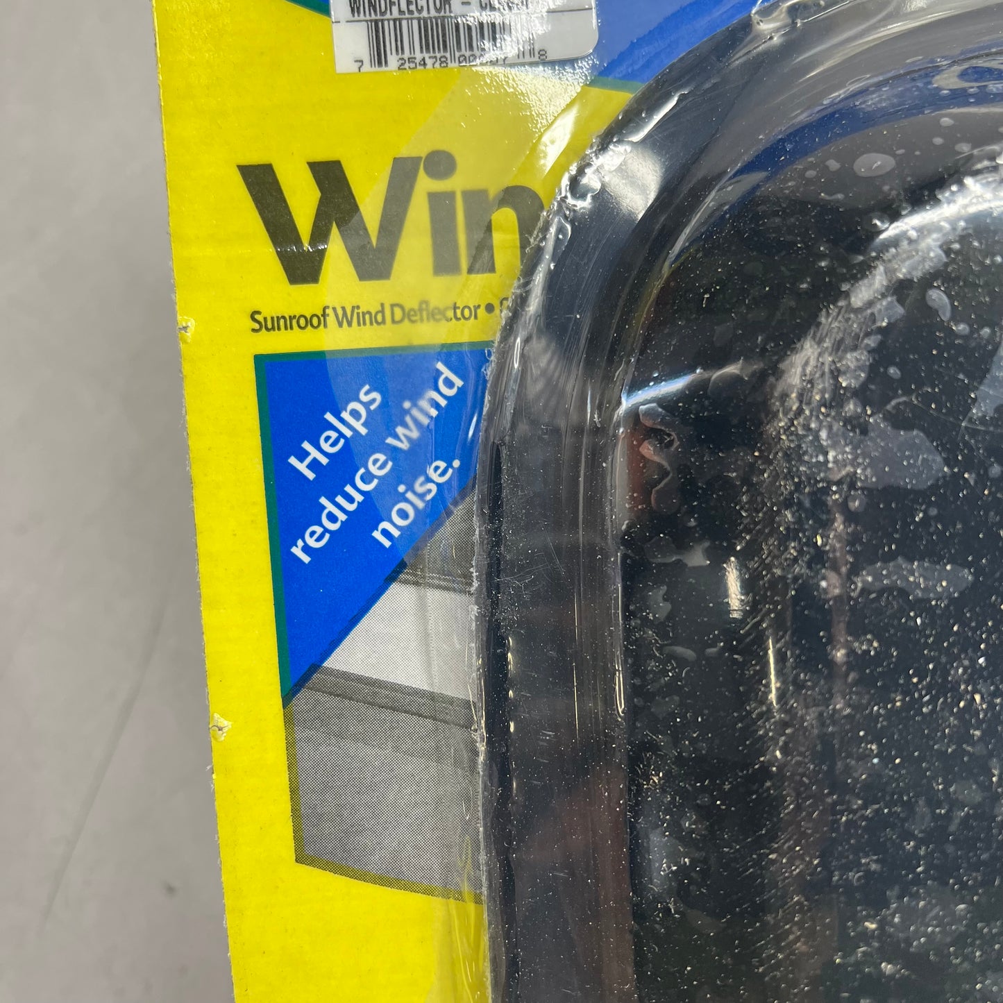 AVS Sunroof Wind Deflector  Universal 99-26 42"L x 6"W Dark Smoke Finish 77005