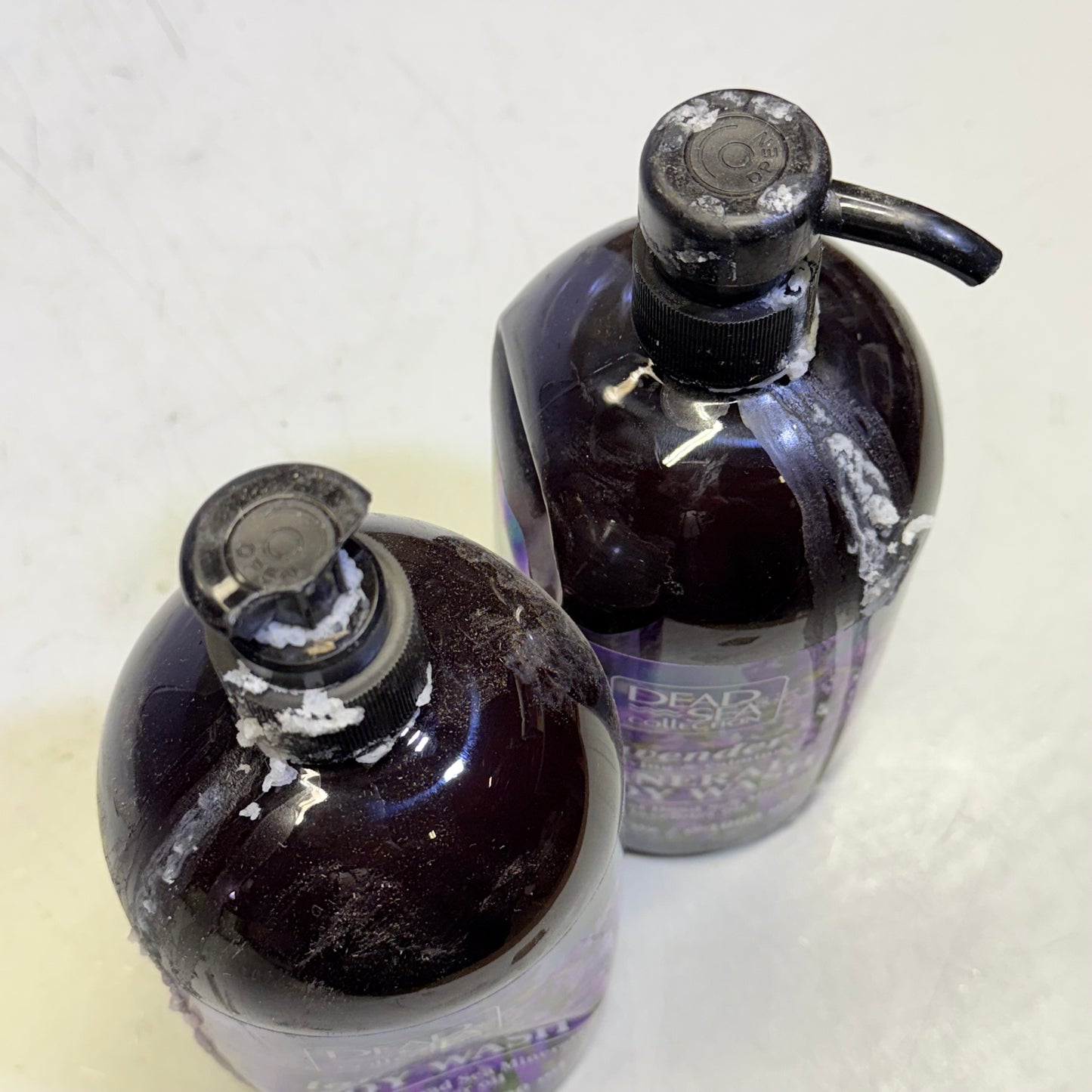 ZA@ DEAD SEA COLLECTION (2 PACK) Lavender Mineral Body Wash Calming 33.8 Fl Oz (As- Is)