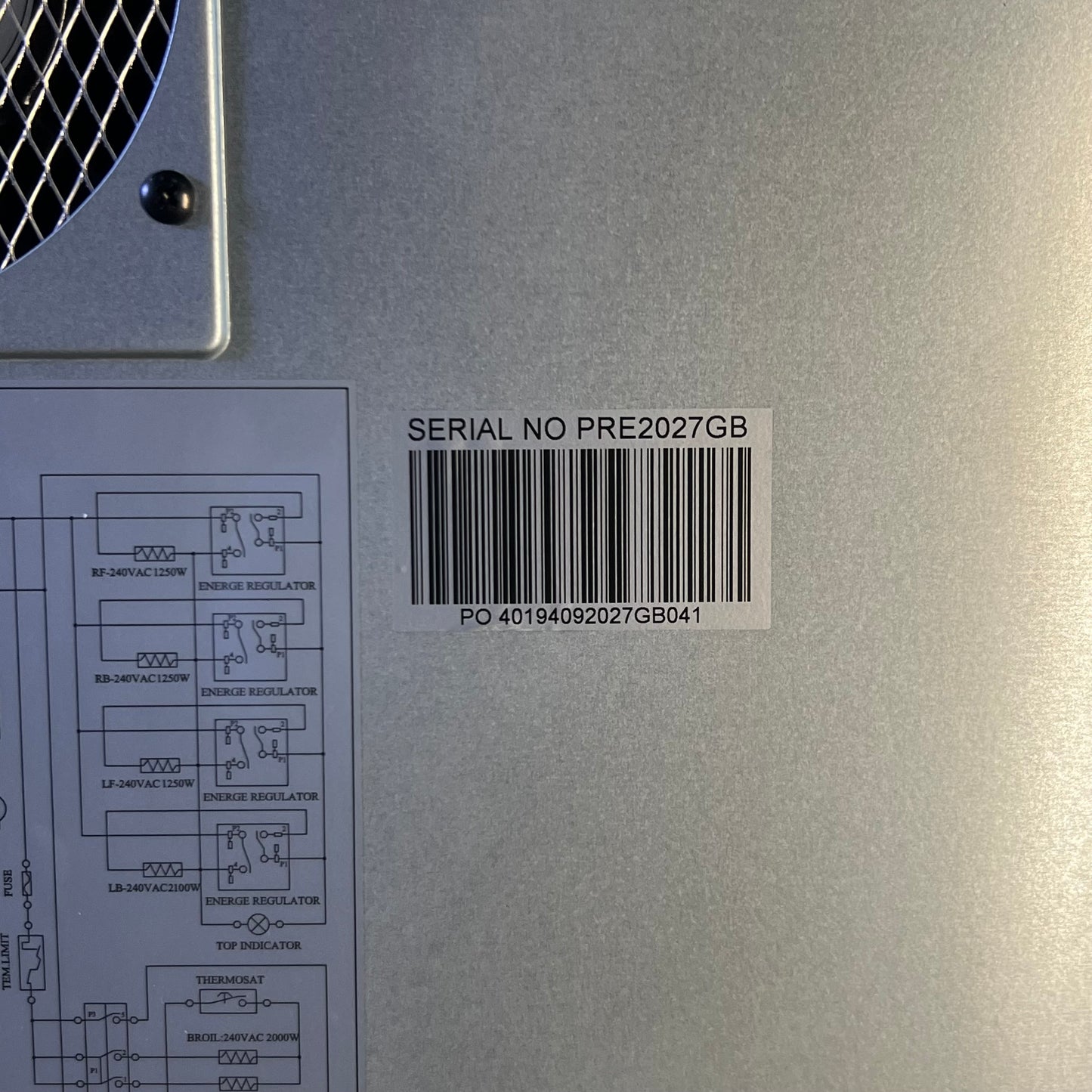 ZA@ Pallet of LEVELLA 20" Freestanding Electric Range with 4 Coil Burners & 2.2 Cu. Ft. Single Oven Capacity PRE2027GB