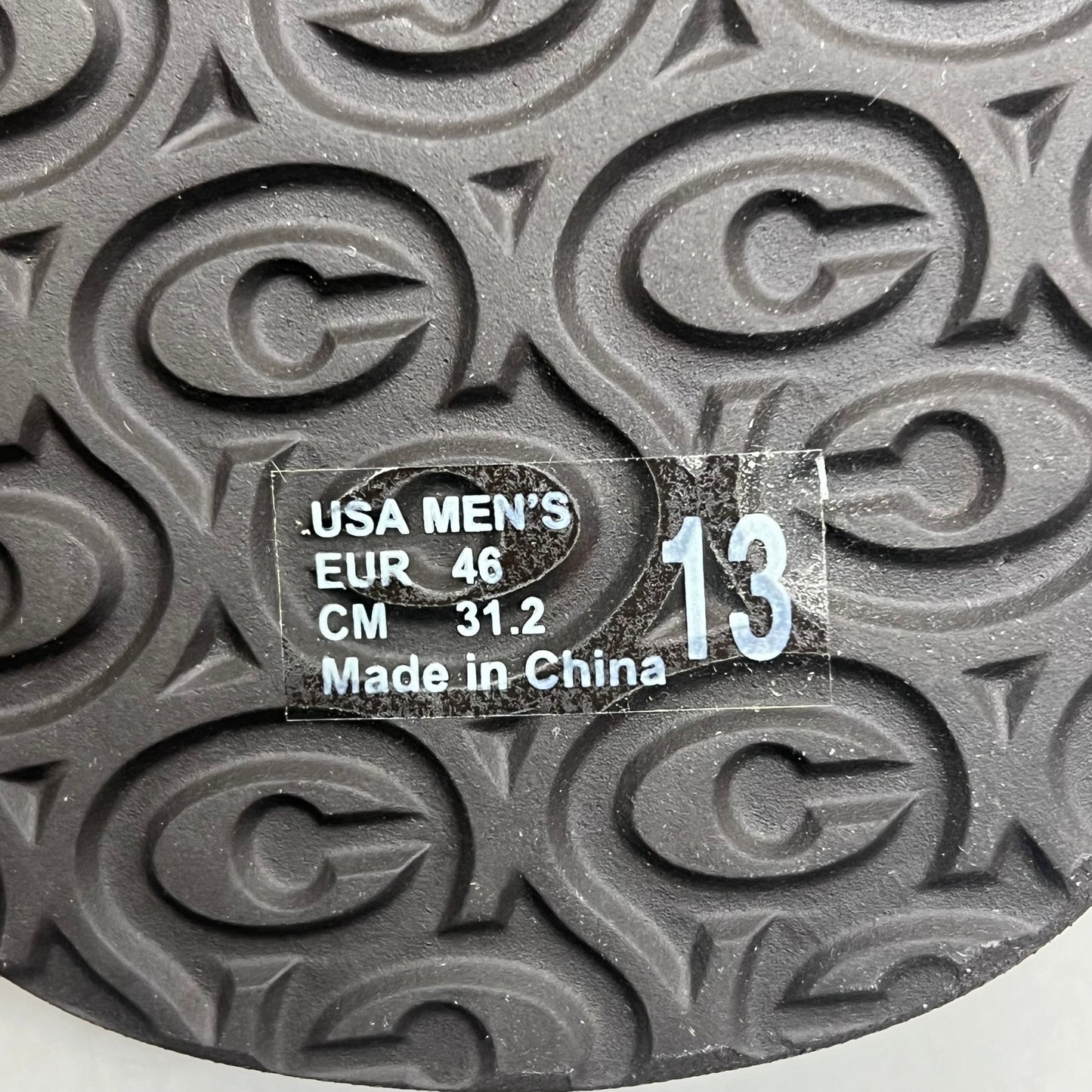 COBIAN Floater Sandals Synthetic Strap Men's Sz 13, EU 46 Mocha FLT18-203-13