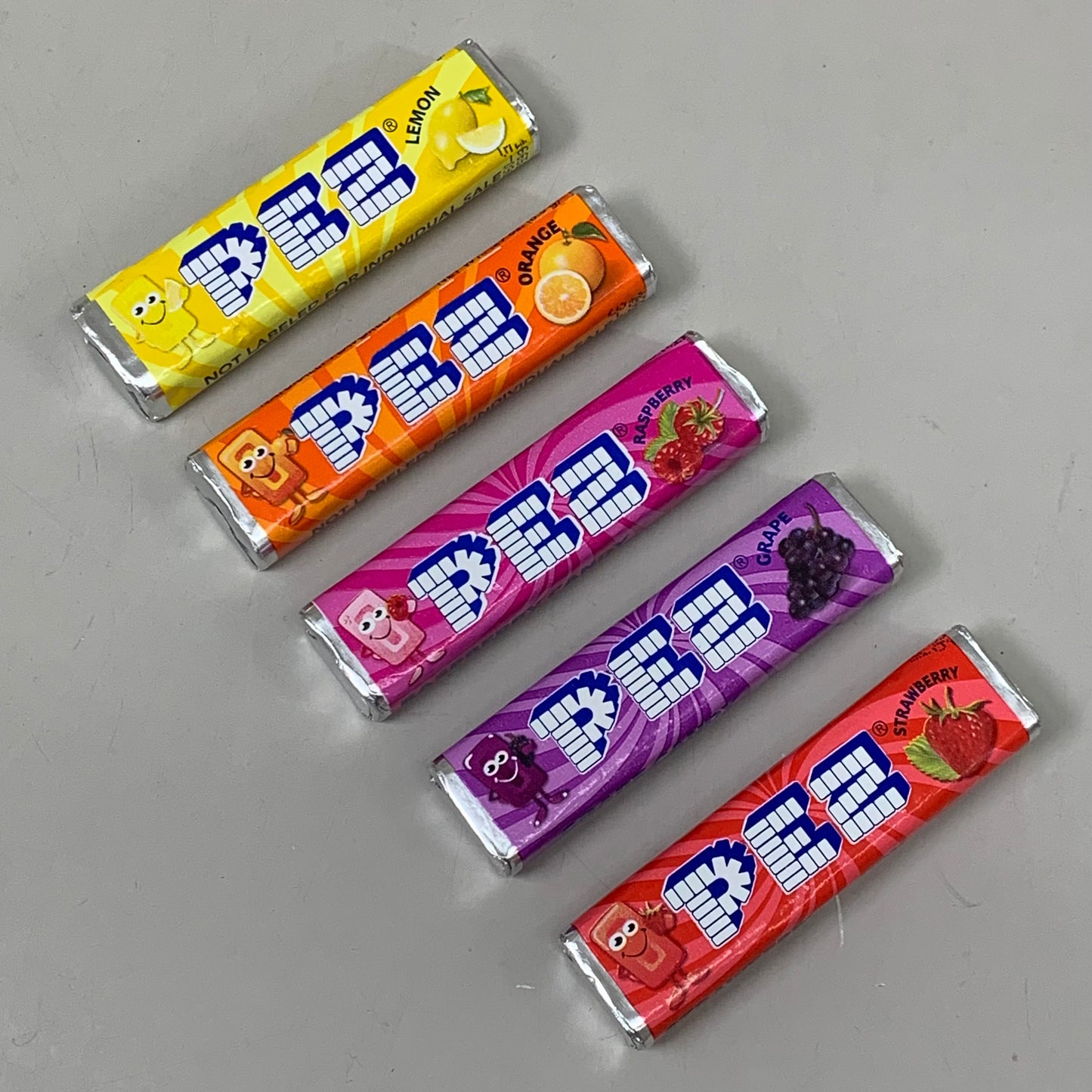 PEZ (10 POUNDS) Single Roll Pez Candy Refills Assorted 5 Flavors Best By Unknown