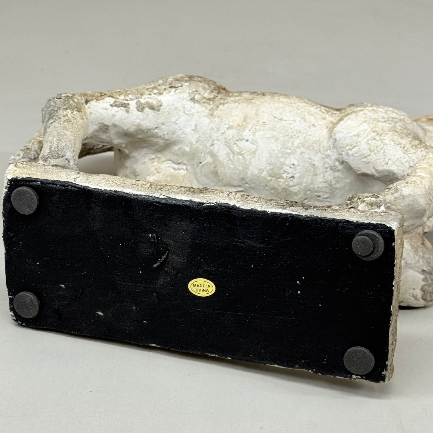 RAZ IMPORTS Distressed Horse Statue Home Decoration 14" Tan 4509914