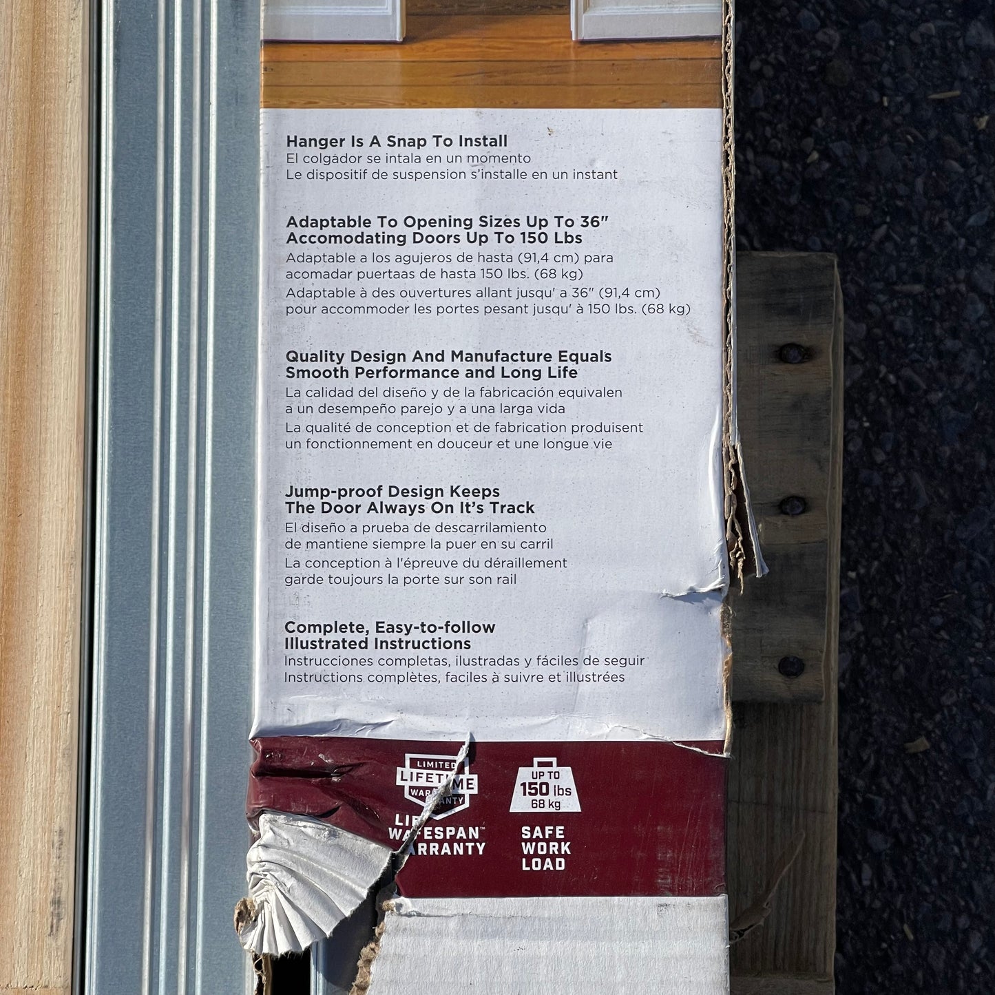 ZA@ Pallet of NATIONAL HARDWARE Pocket Sliding Door Parts (AS-IS)