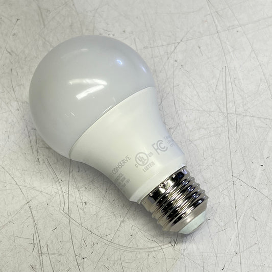 ZA@ SIMPLY CONSERVE (3 PACK) LED Light Bulb 800 Lumens Daylight L09A1950KENCL (As-Is)